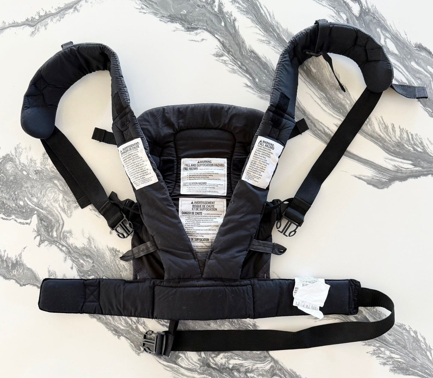 Infantino Flip Advance 4-In-1 Convertible Baby Carrier in Black Denim