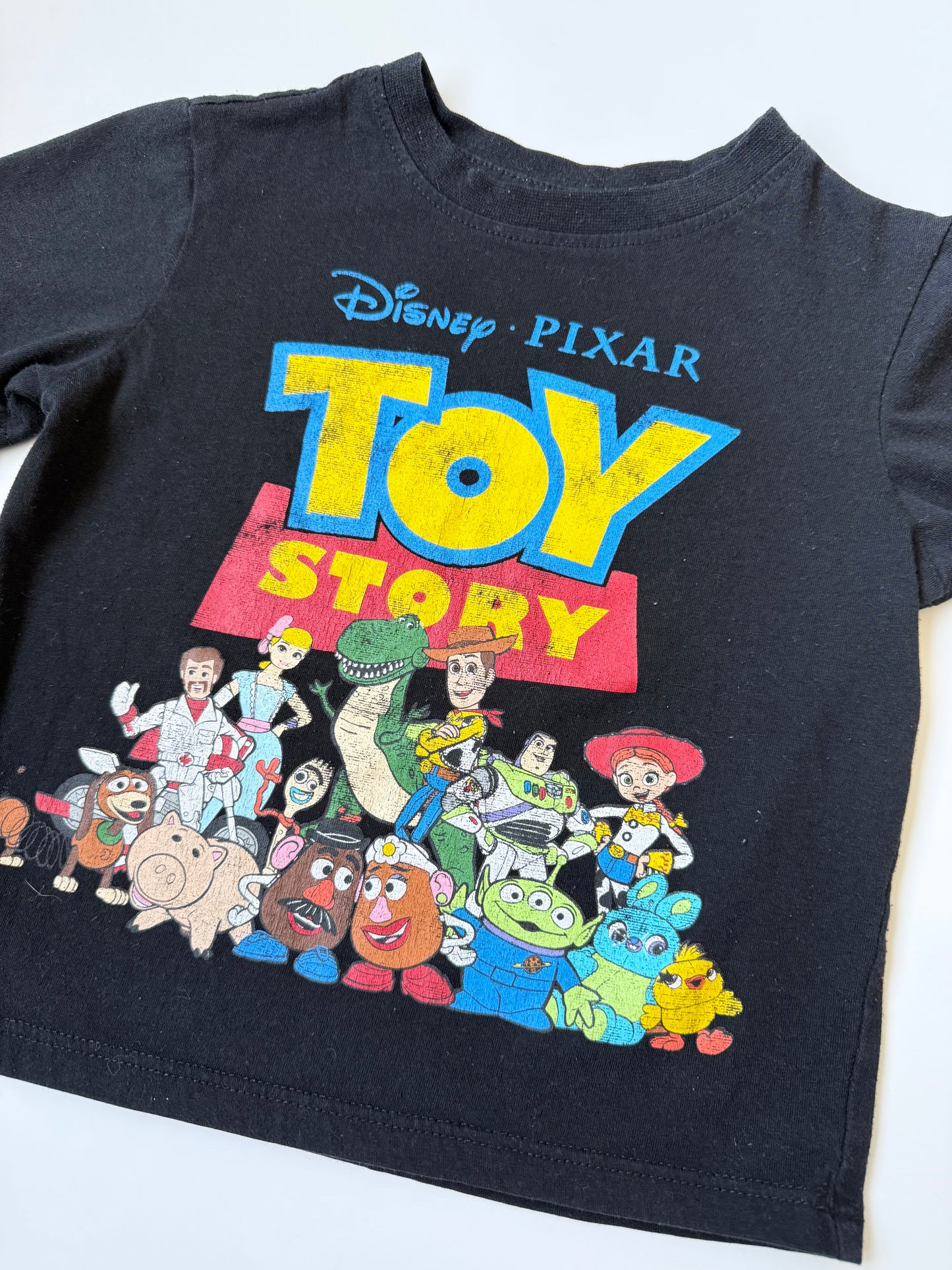 Disney x Pixar Toy Story 4 Black T-Shirt (2T)
