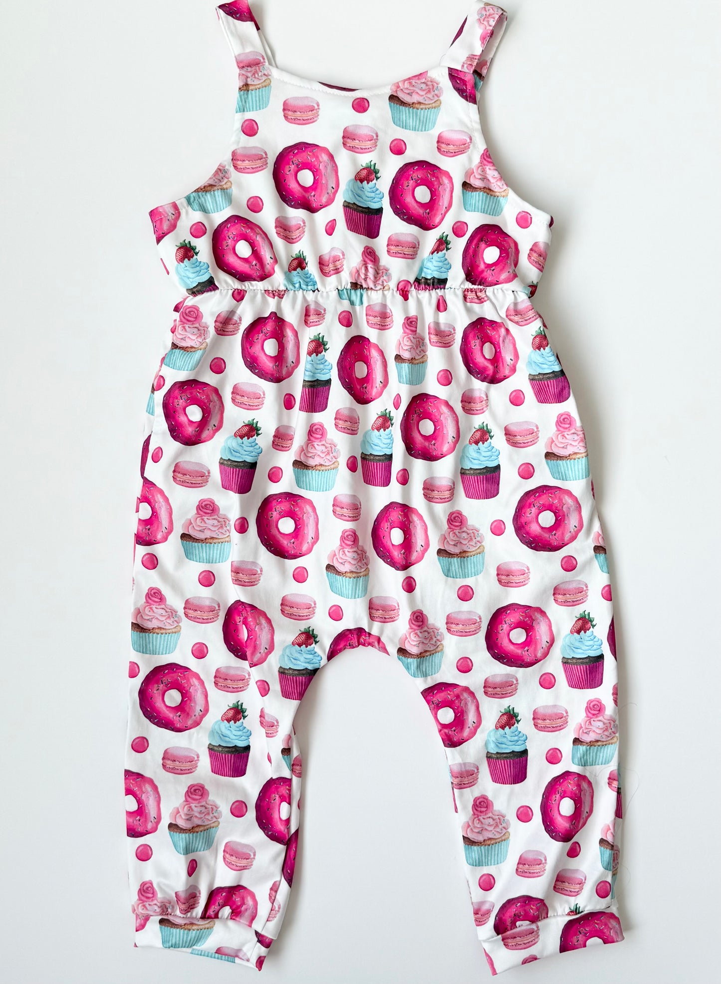 PatPat Pink Sweet Treats Jumpsuit (3-4 Years)