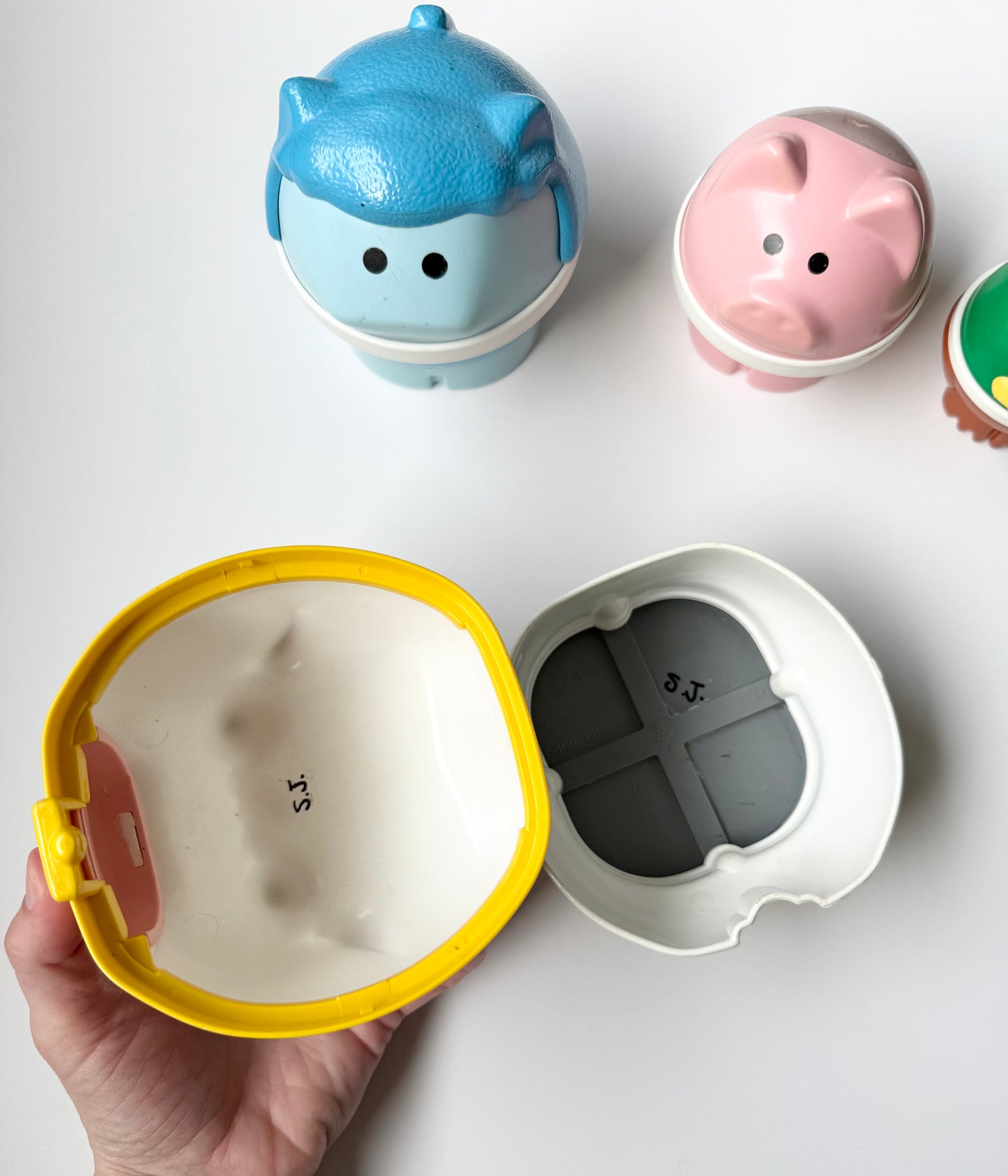 Vintage Little Tikes Nesting Farm Animals