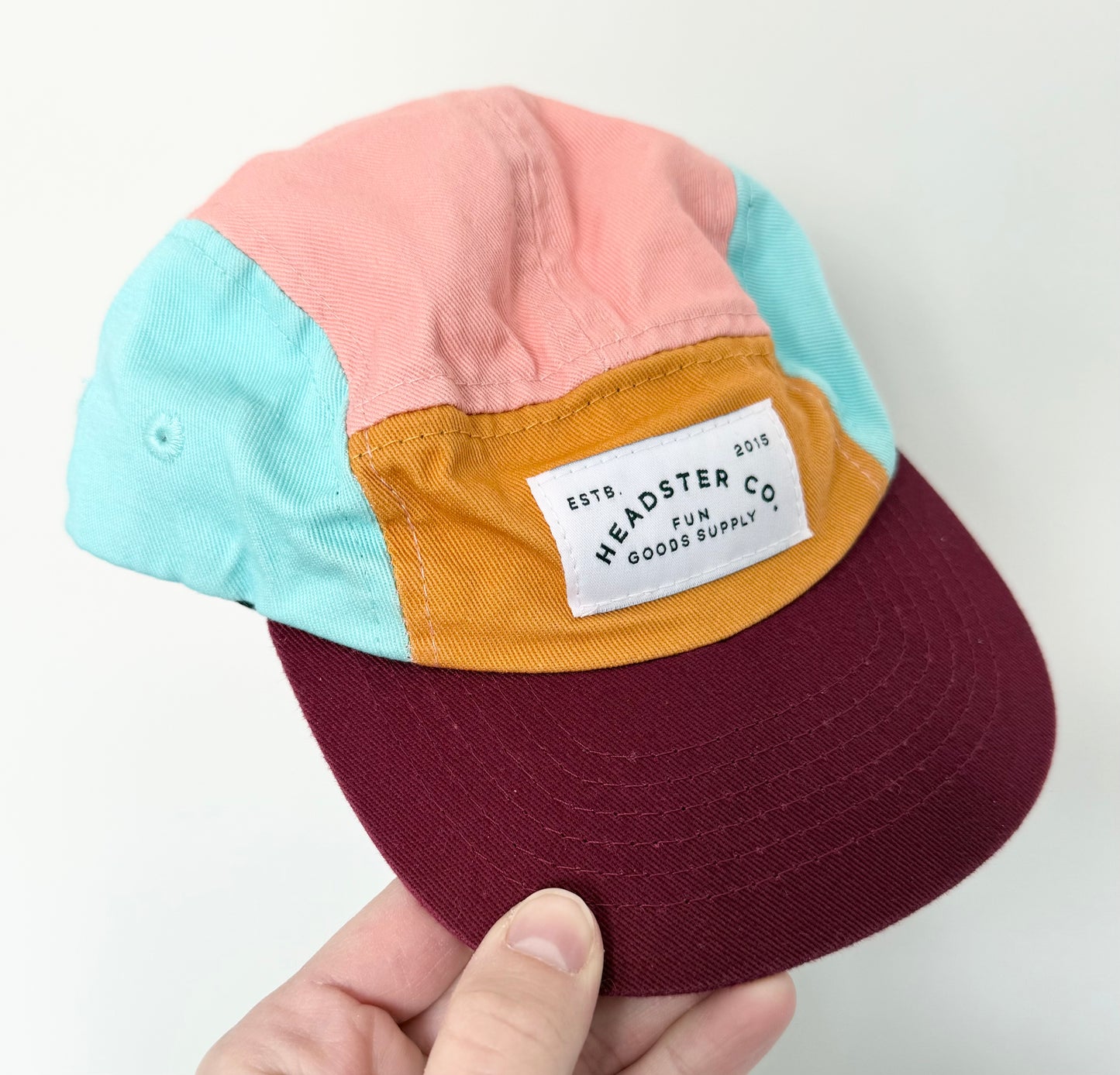 Headster Color Block Relaxed SnapBack Hat (48CM)