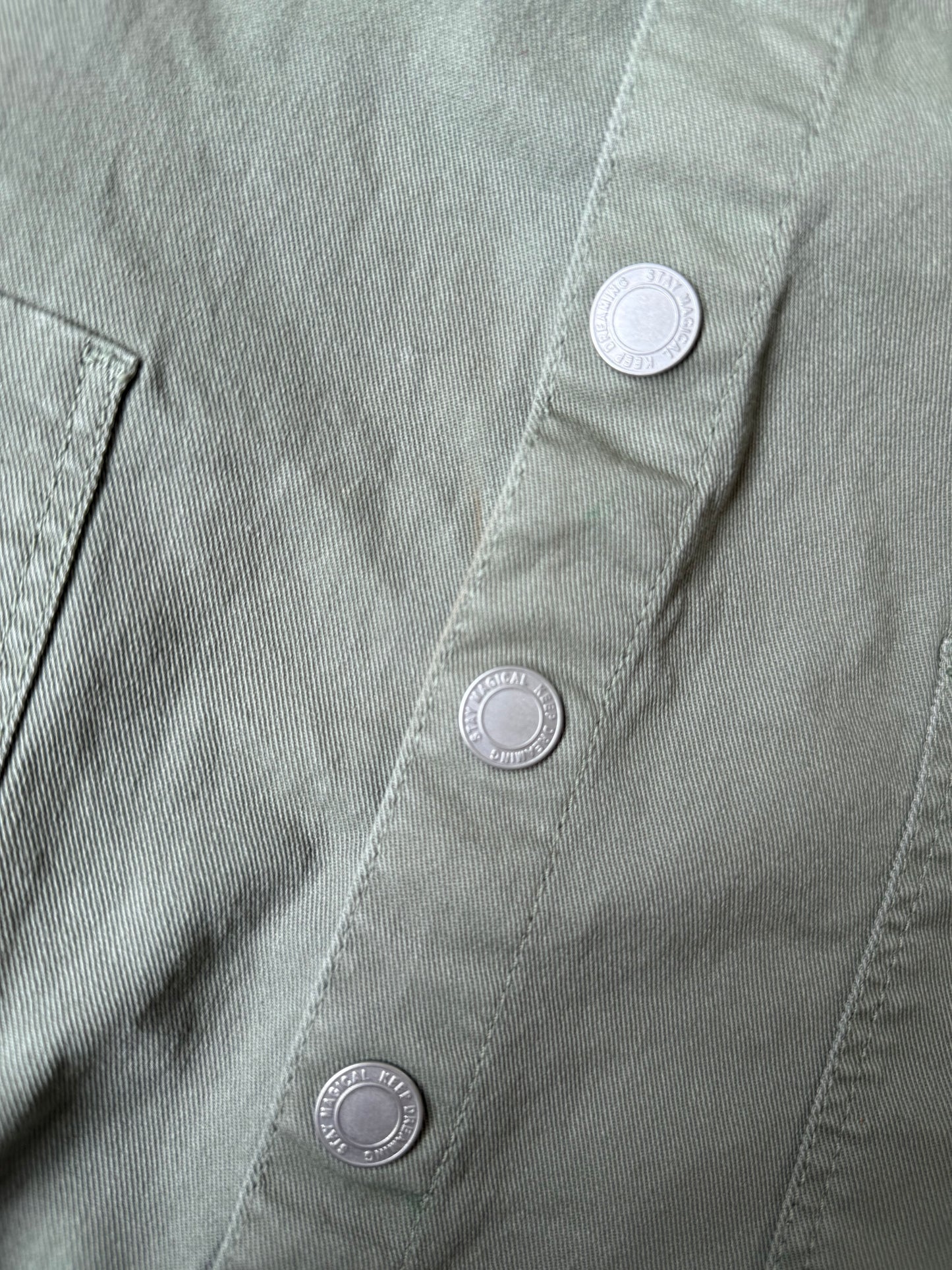 H&M Green Snap Skirtall (2-3 Years)