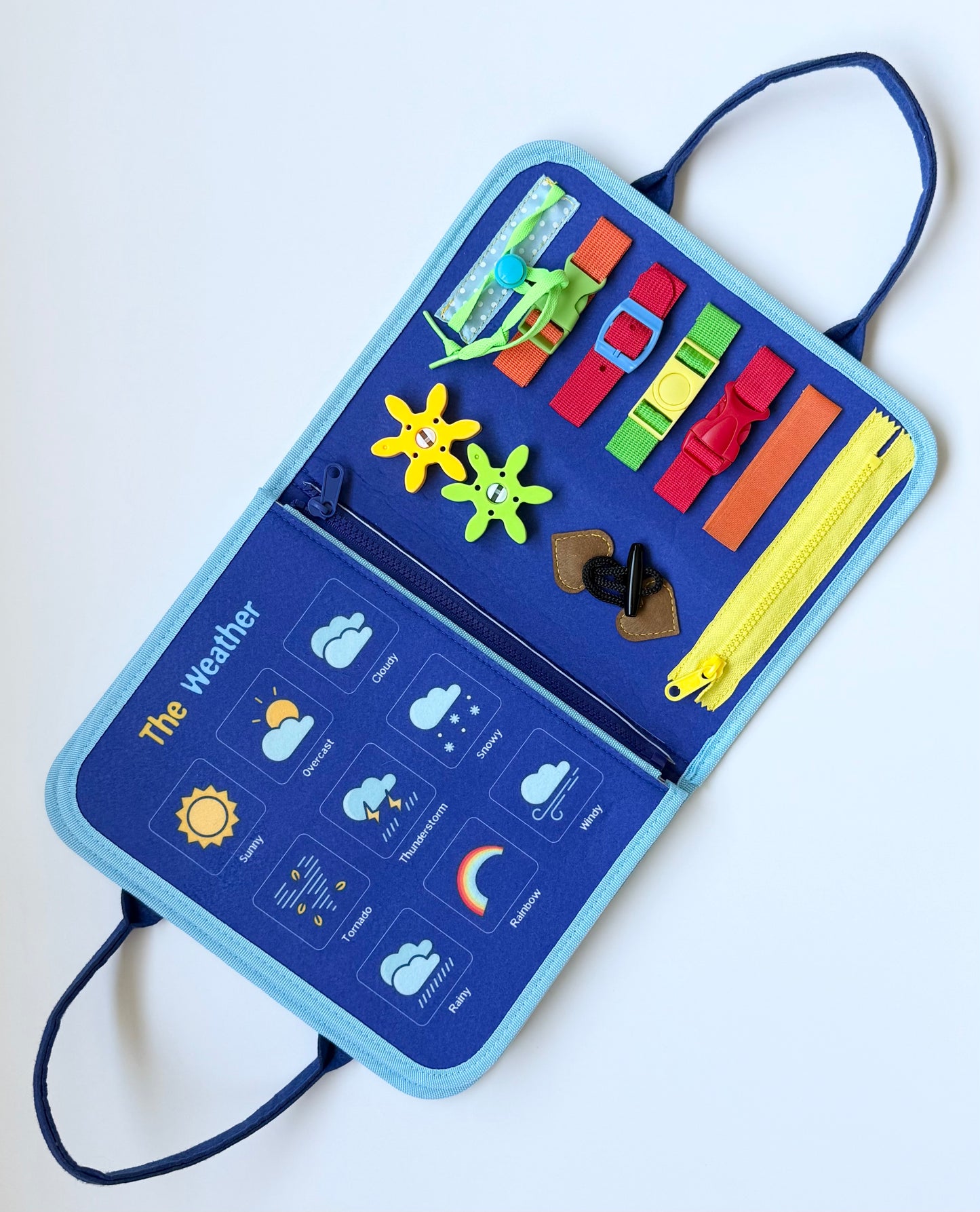 Hahaland Felt Activity & Sensory Travel Mat