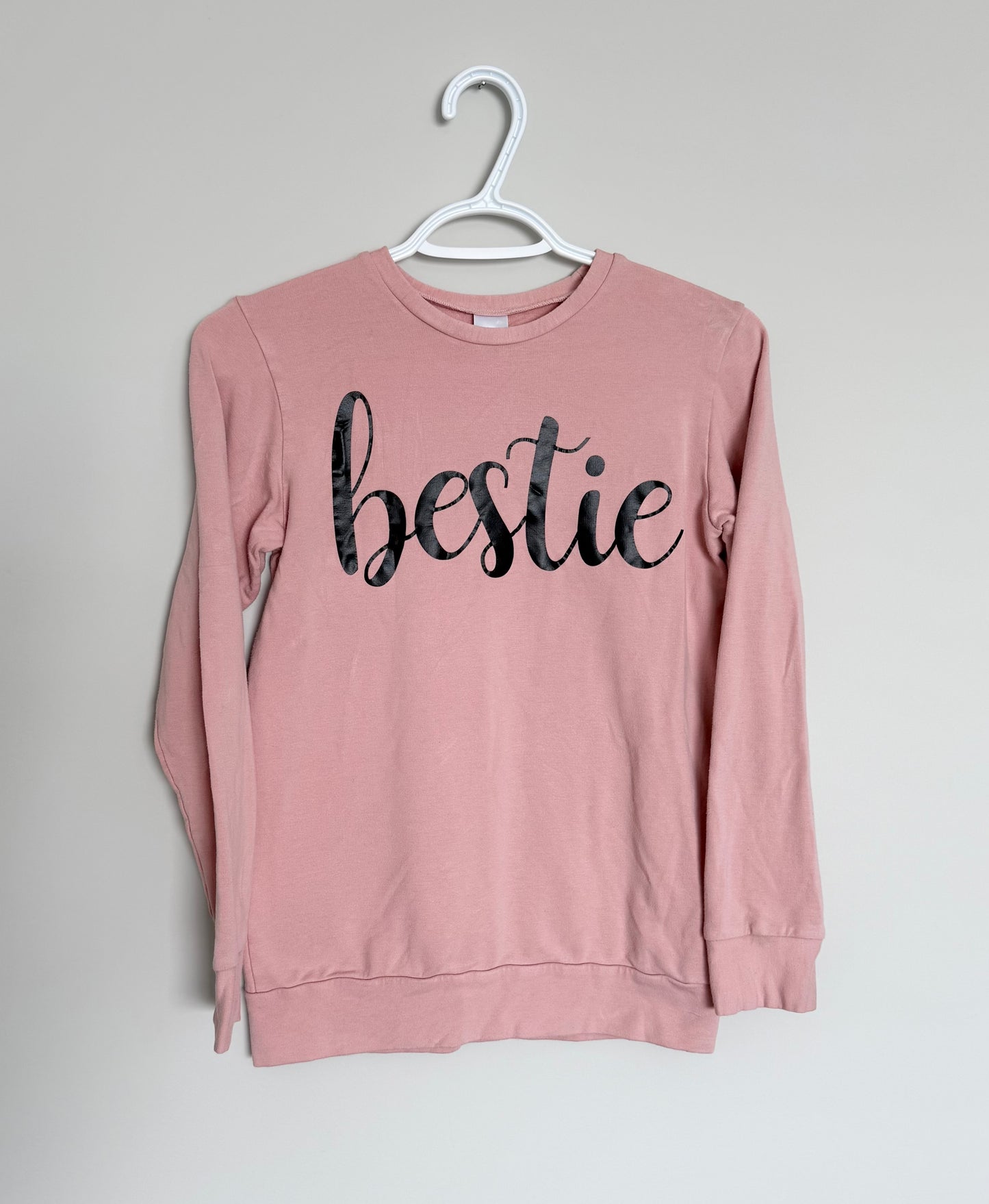Posh & Cozy Pink Bestie Long Sleeve (Youth XL)