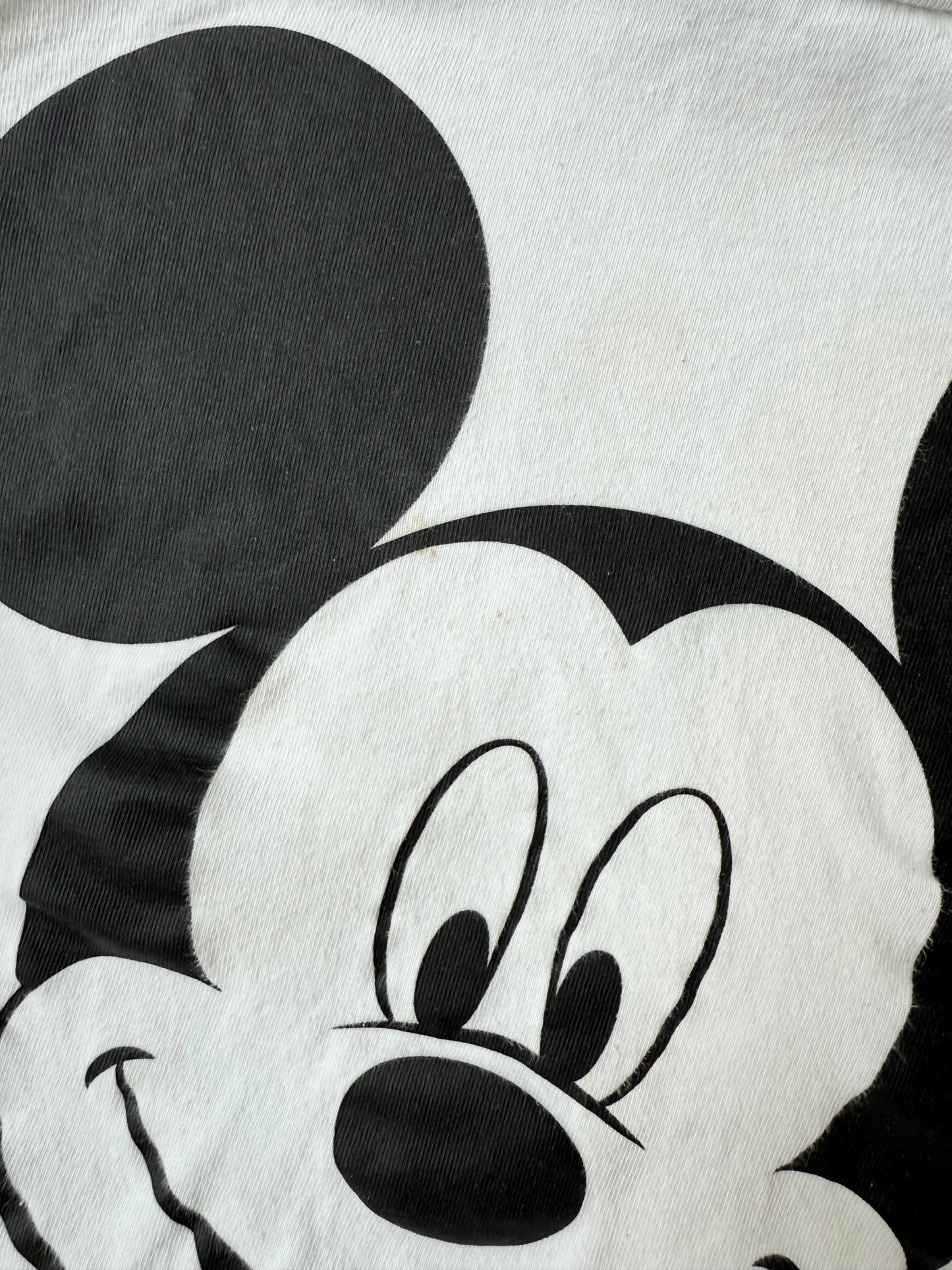 H&M Disney White Mickey T-Shirt (18-24 Months)