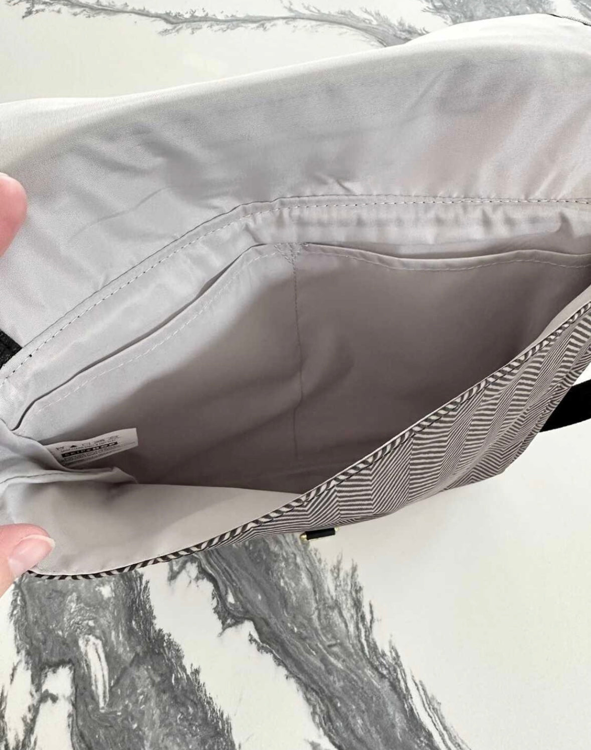 Skip Hop Soho Crossbody Diaper Bag Clutch - Herringbone