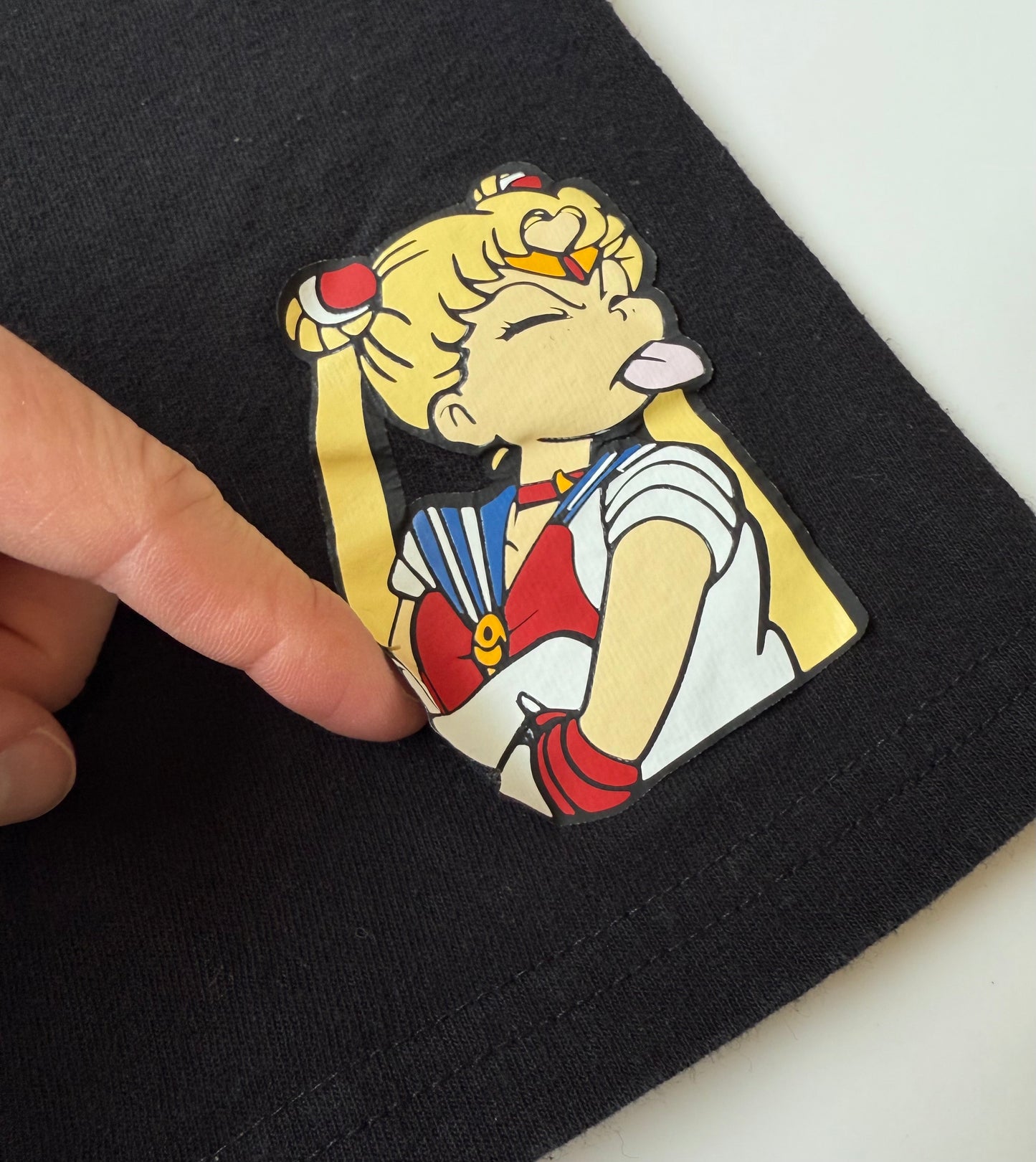 Sailor Moon Black T-Shirt (12 Months)