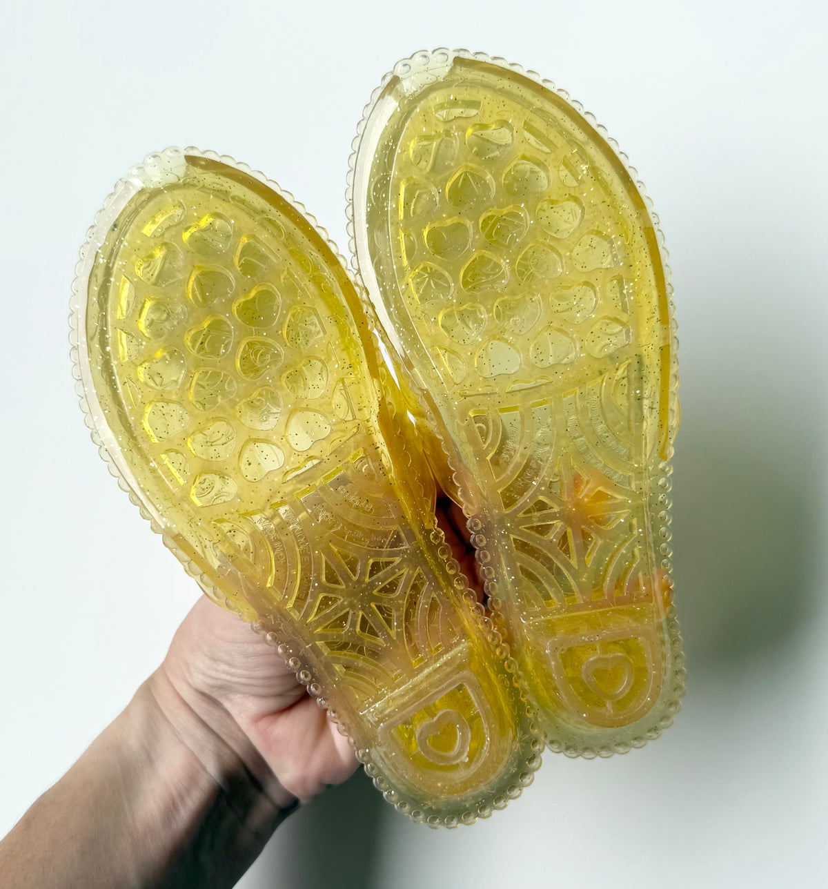 Belle Yellow Dress Up Shoes (8/9T)