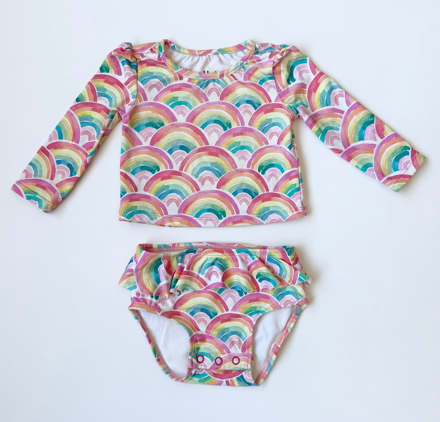 Hatley Rainbow Two Piece Swimsuit (3-6 Months)