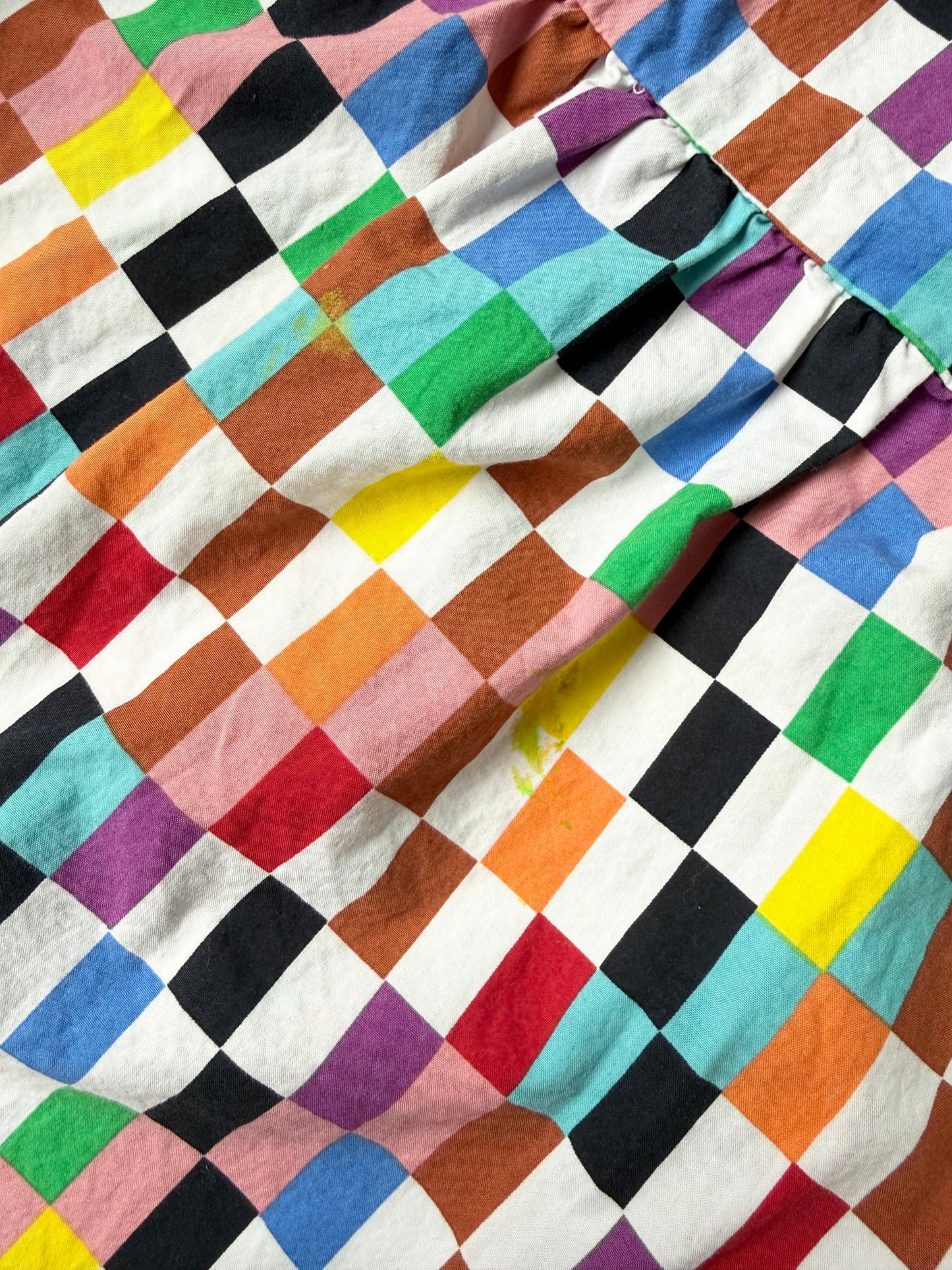 Pride Target Collection Multicolour Squares Short Sleeve Dress (4/5 Years)