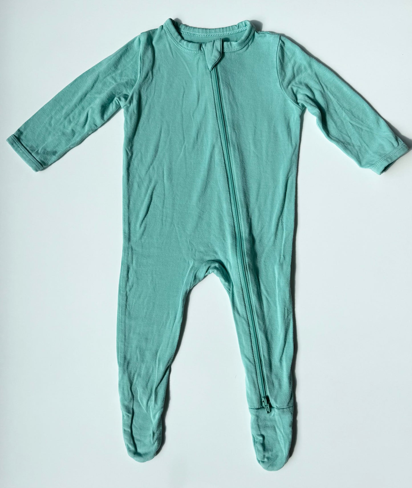 Kyte Jade Zipper Footie Sleeper (3-6 Months)