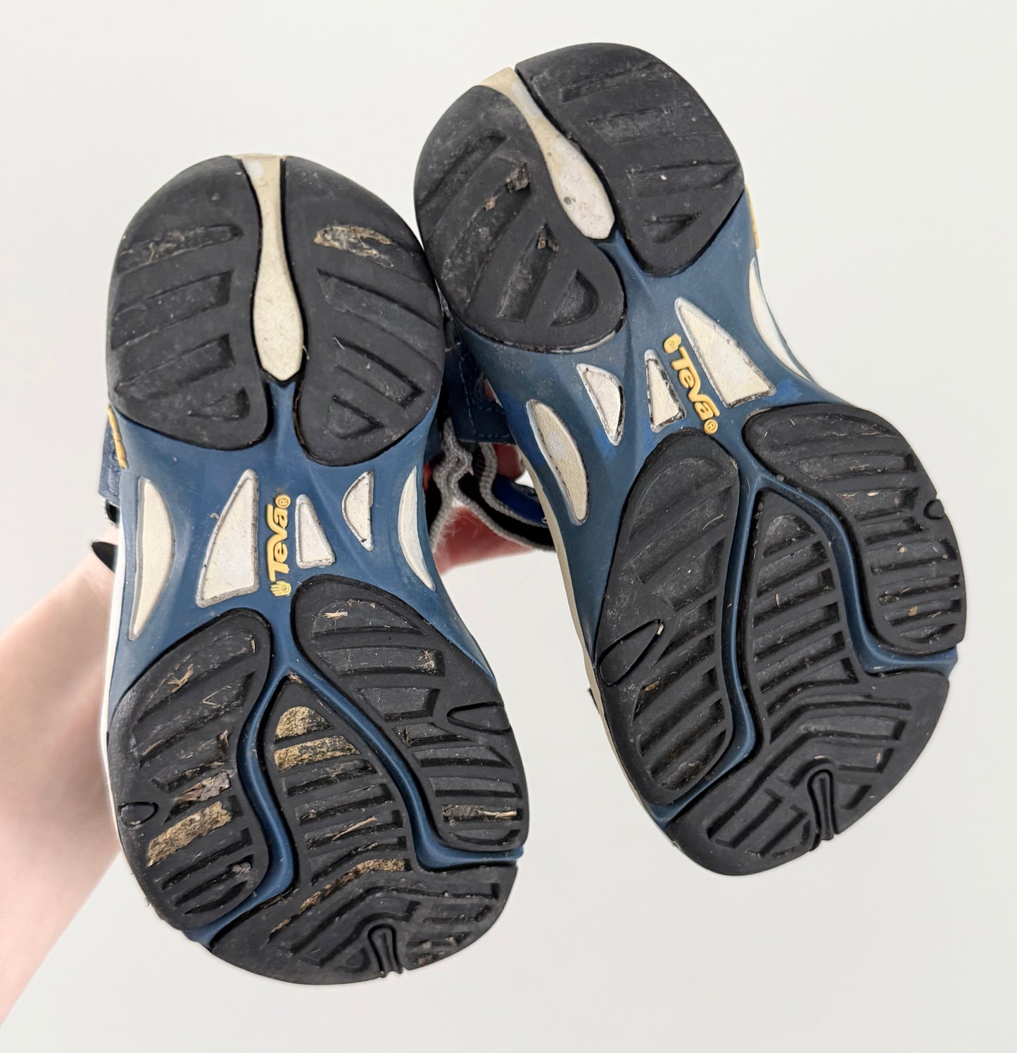 Teva Blue Velcro Active Strap Sandals (9)