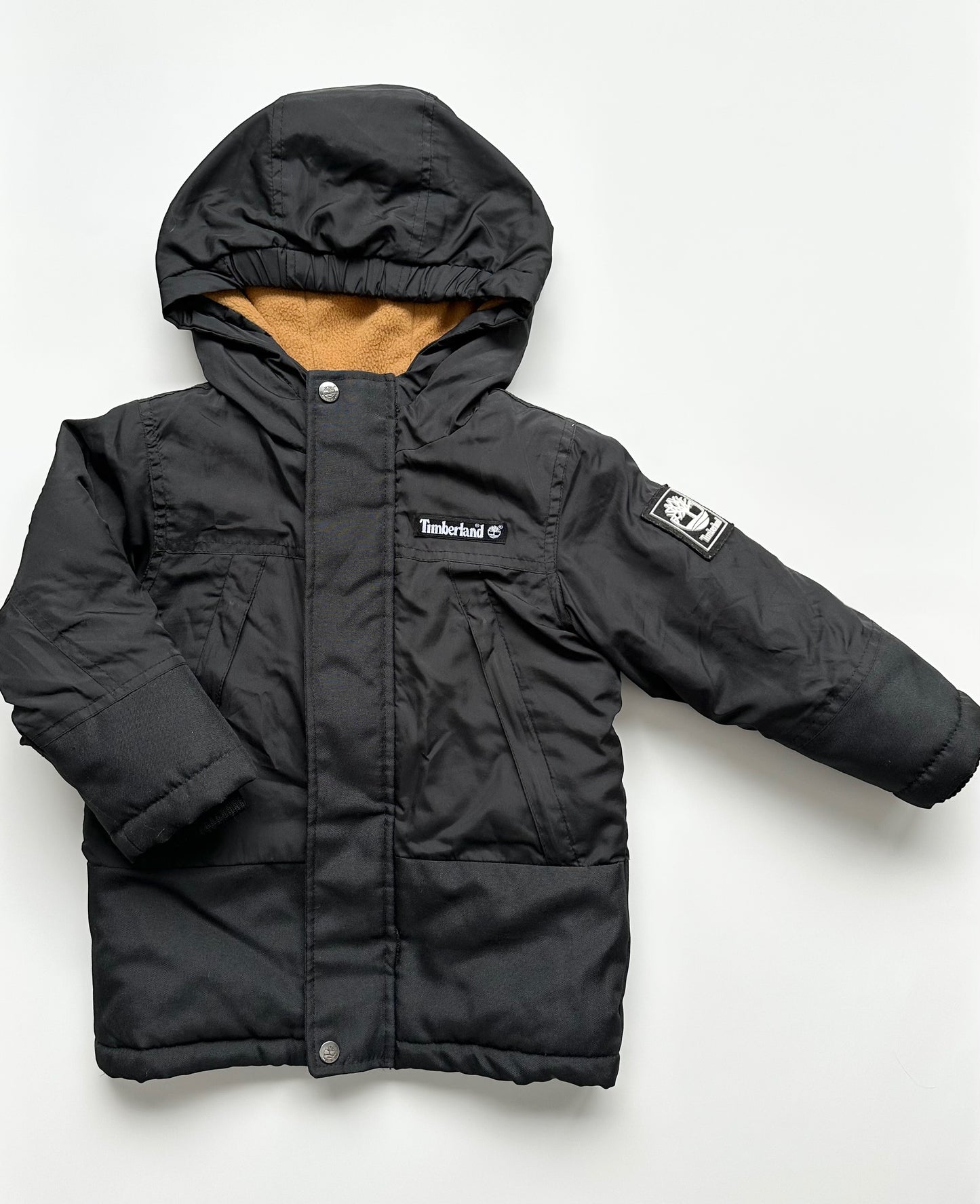 Timberland Black & Light Brown Interior Winter Jacket (2T)