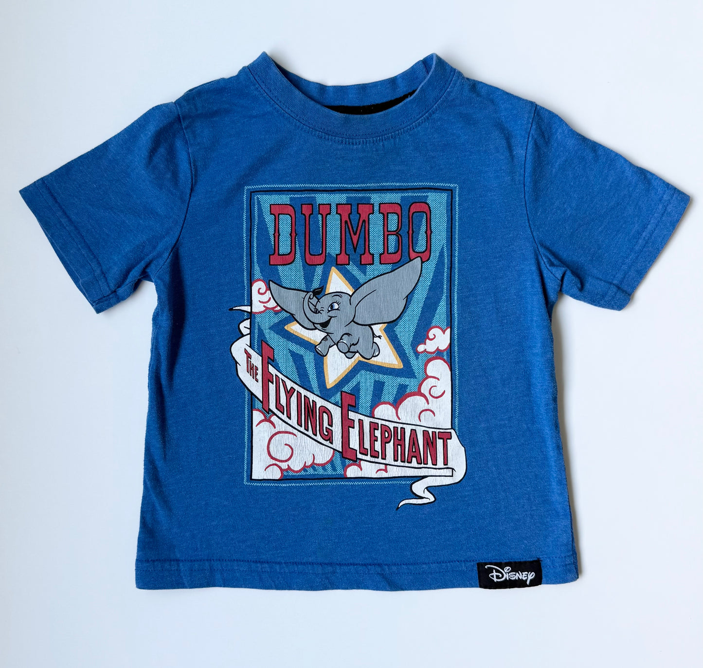 Disney Dumbo The Flying Elephant Blue T-Shirt (3T)
