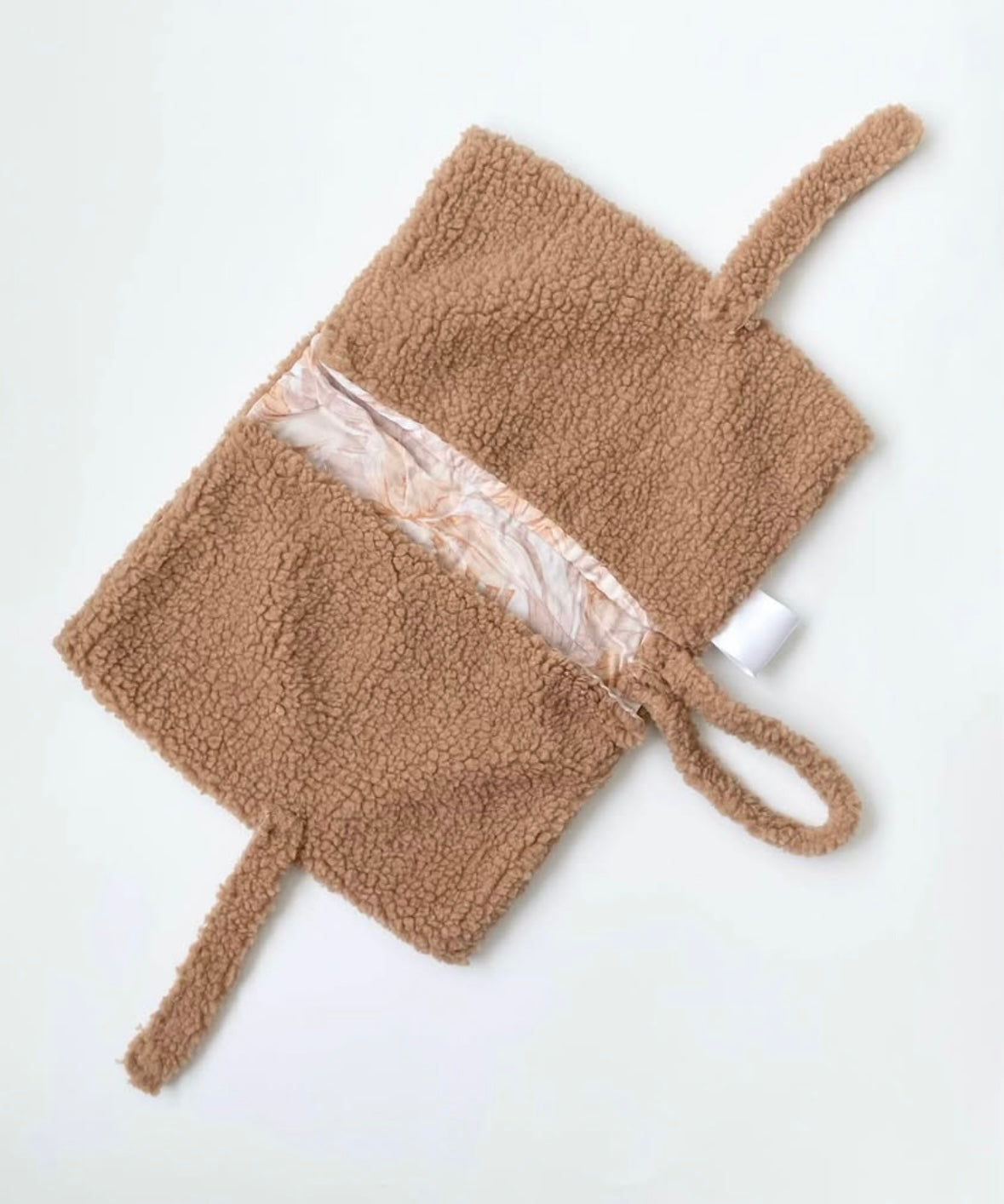 Elle & Azalia Sherpa Diaper/Wipes Pouch