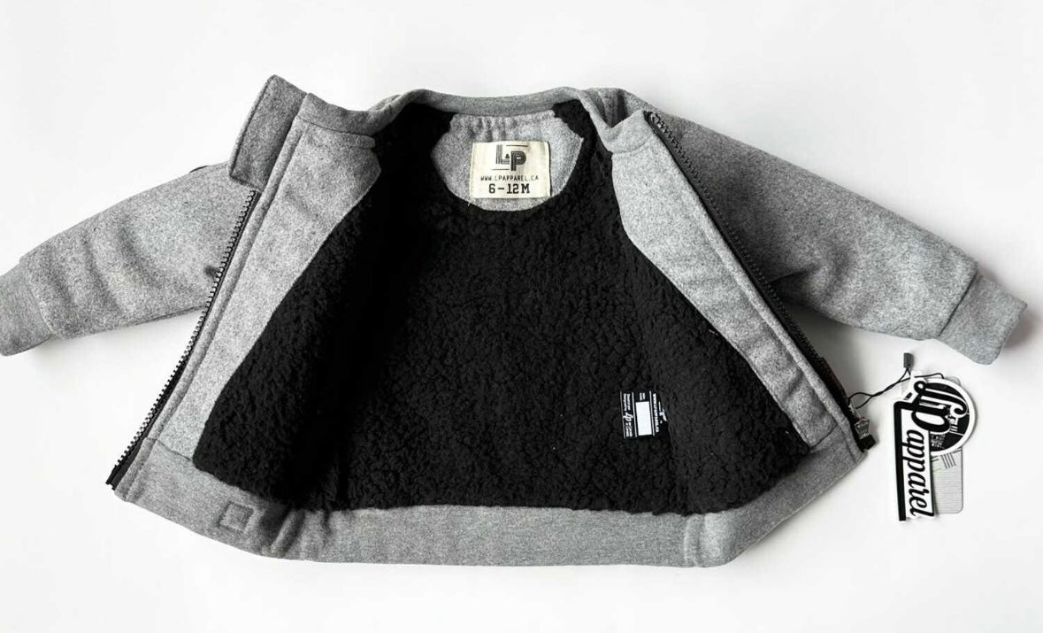 LP Apparel Grey Jacket - New (6-12 Months)
