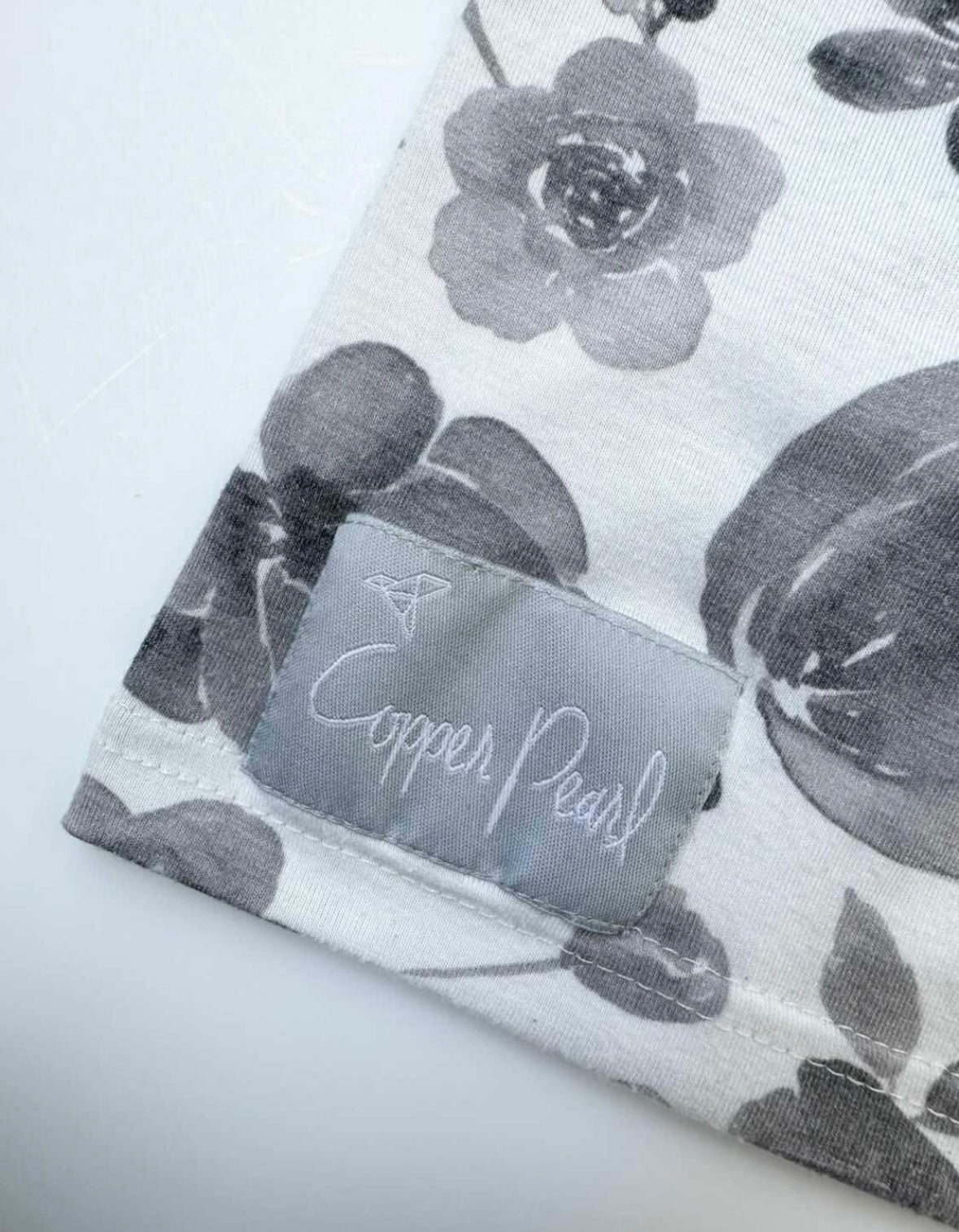 Copper Pearl Dark Floral Car Seat/Nursing Cover