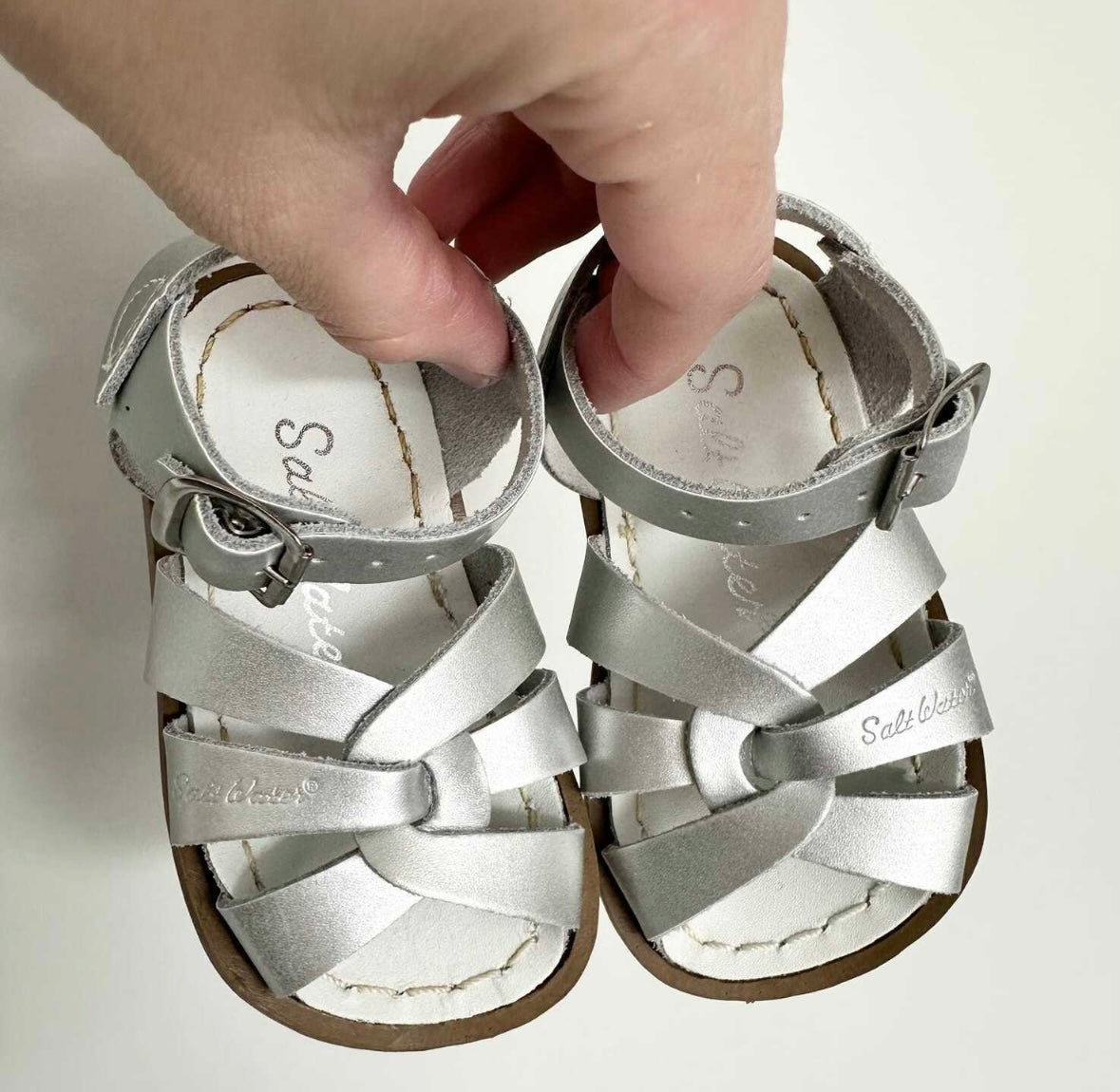 Salt Water Original Sandals - Silver (4)