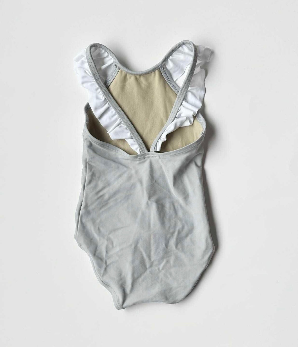 Turtledove London Slate Frill One Piece Swimsuit (6-12 Months)