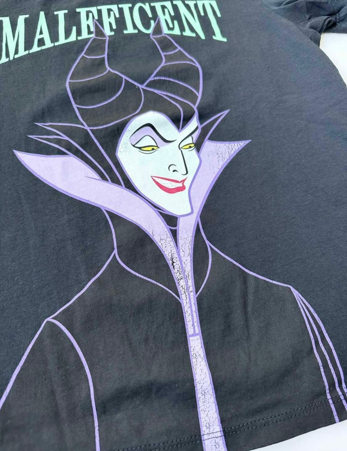 H&M Black “Maleficent” T-Shirt (10-12 Years)