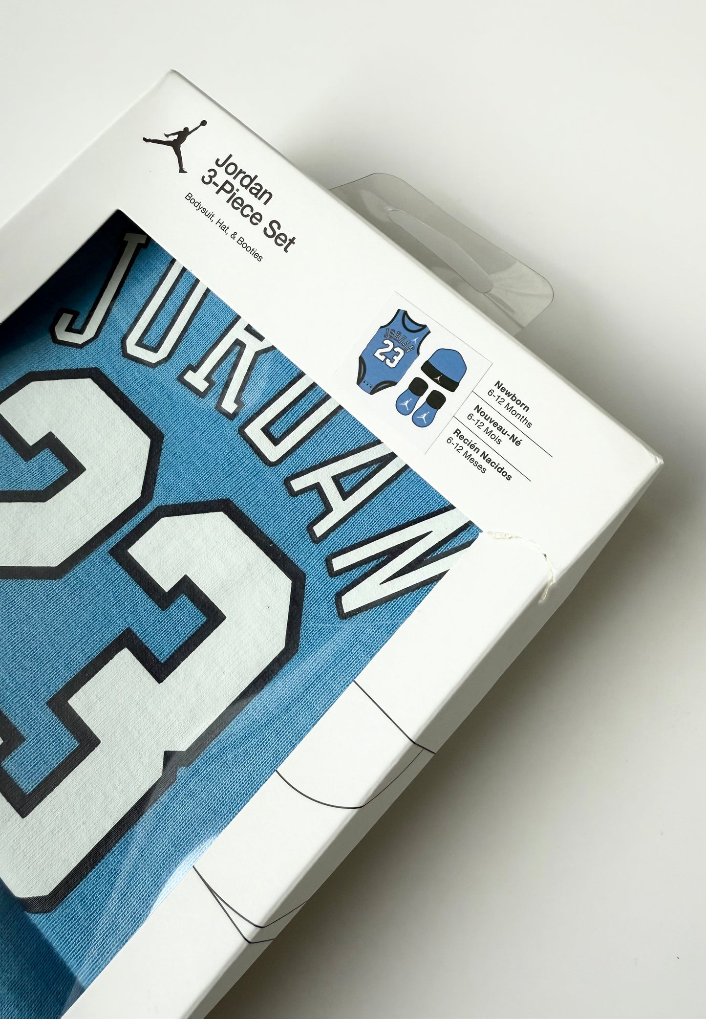 Nike Air Jordan Blue 3-Piece Set - New (6-12 Months)