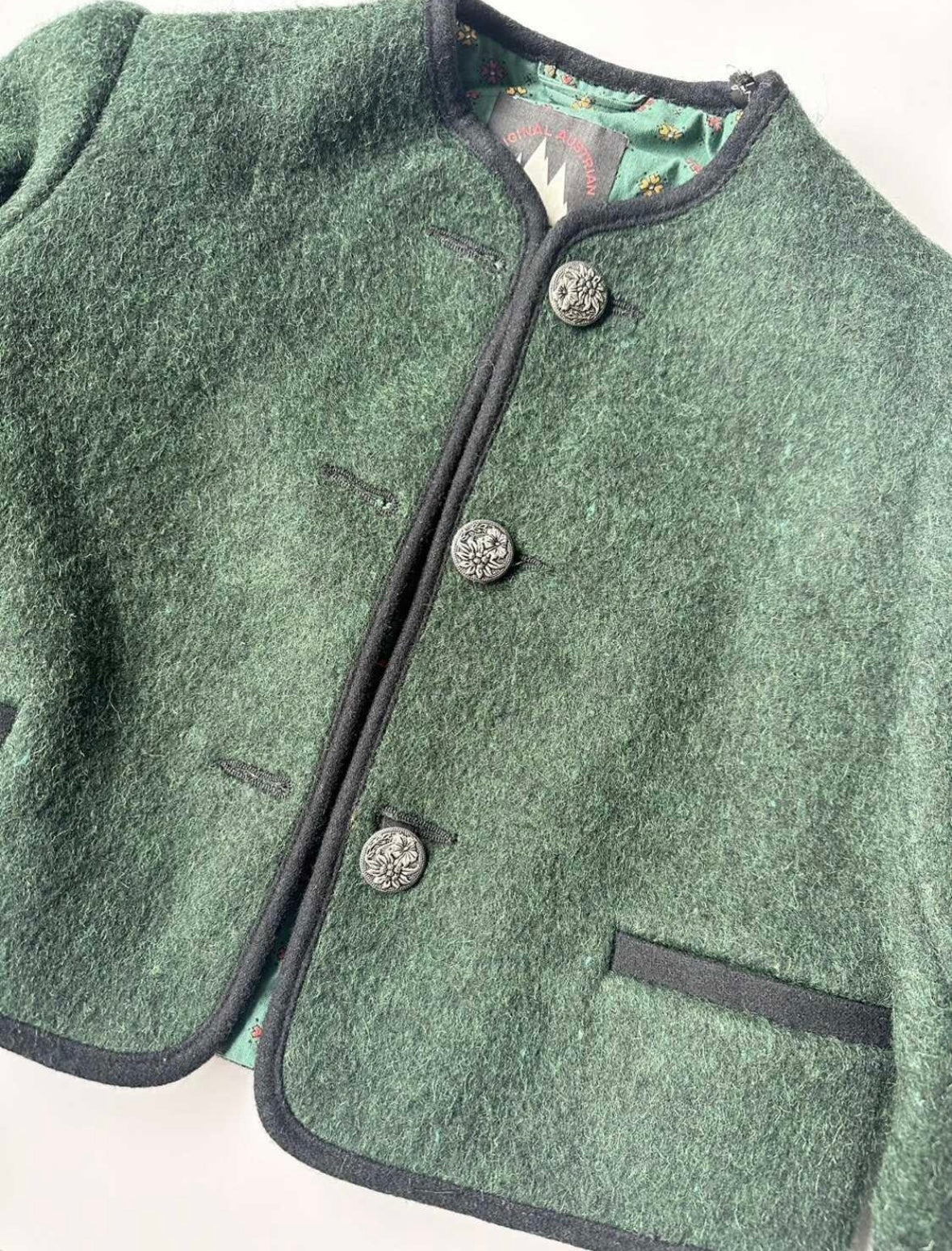 Original Austrian Walkloden Wool Jacket (3-4 Years)