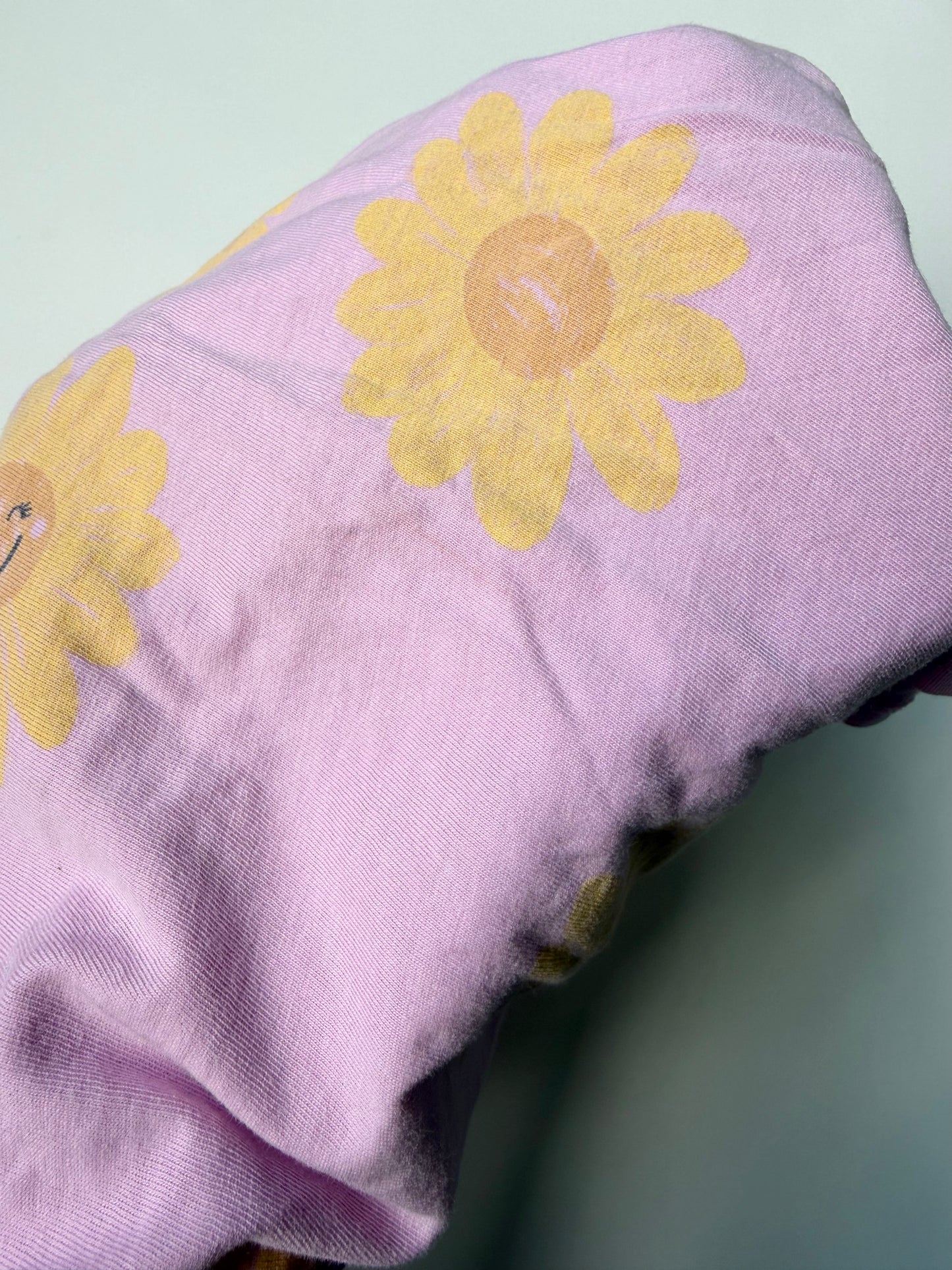 Zara Pink & Yellow Sun Flowers T-Shirt (2-3 Years)