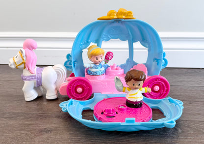 Fisher-Price Little People Disney Cinderellas Dancing Carriage Playset