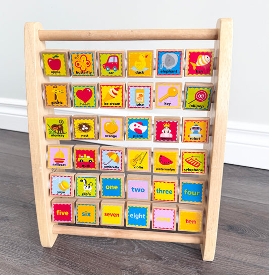 Hape Double Sided Wooden Abacus