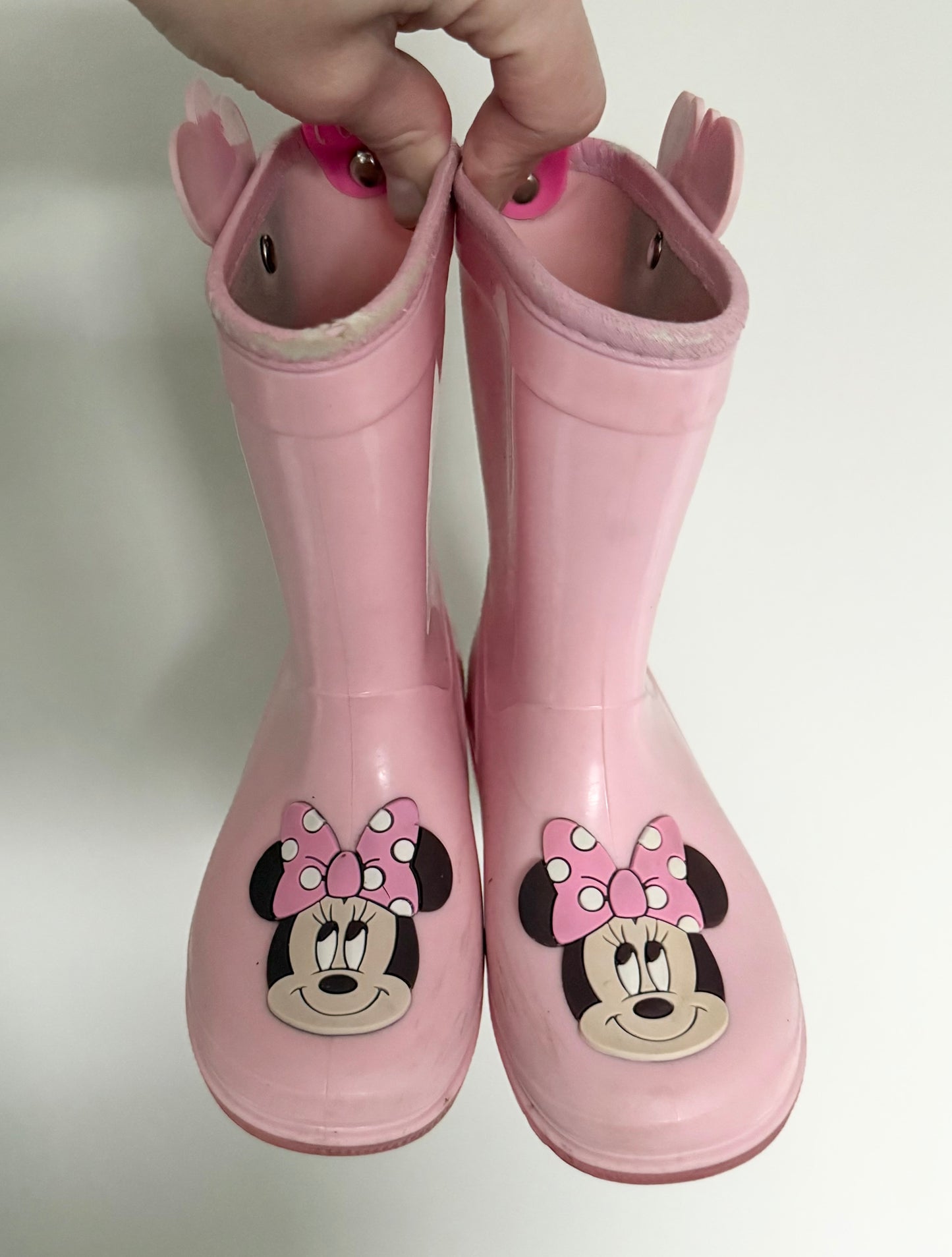 Disney Minnie Mouse Ice Cream Pink Rubber Boots (7)