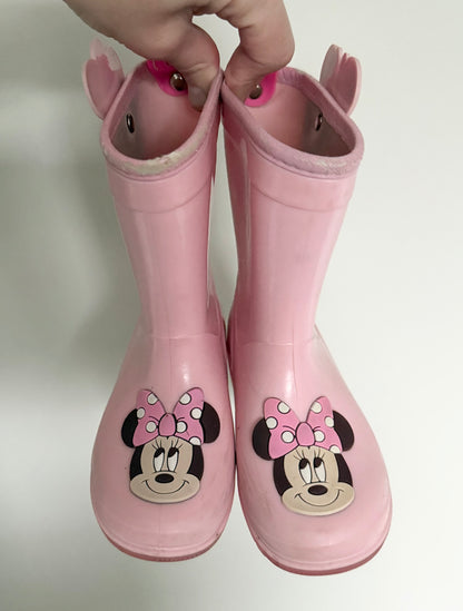 Disney Minnie Mouse Ice Cream Pink Rubber Boots (7)