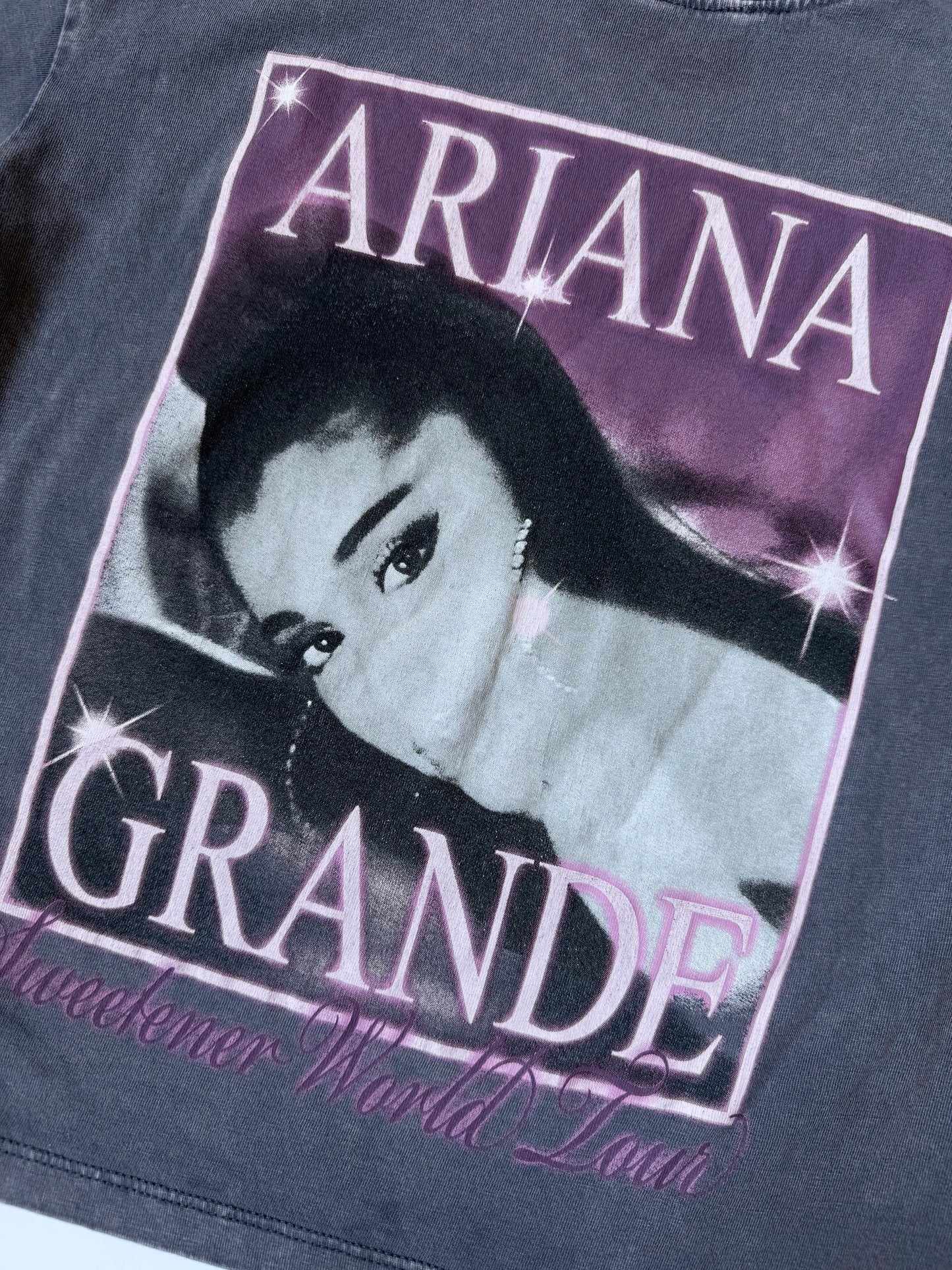 Zara x Ariana Grande Grey & Pink T-Shirt (6-7 Years)