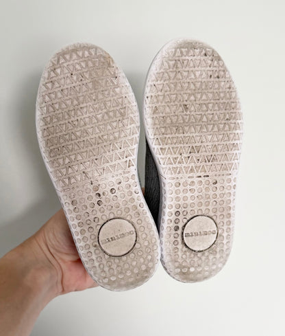 Minimoc Grey Knit Stretch Slip On Sneaker (9)