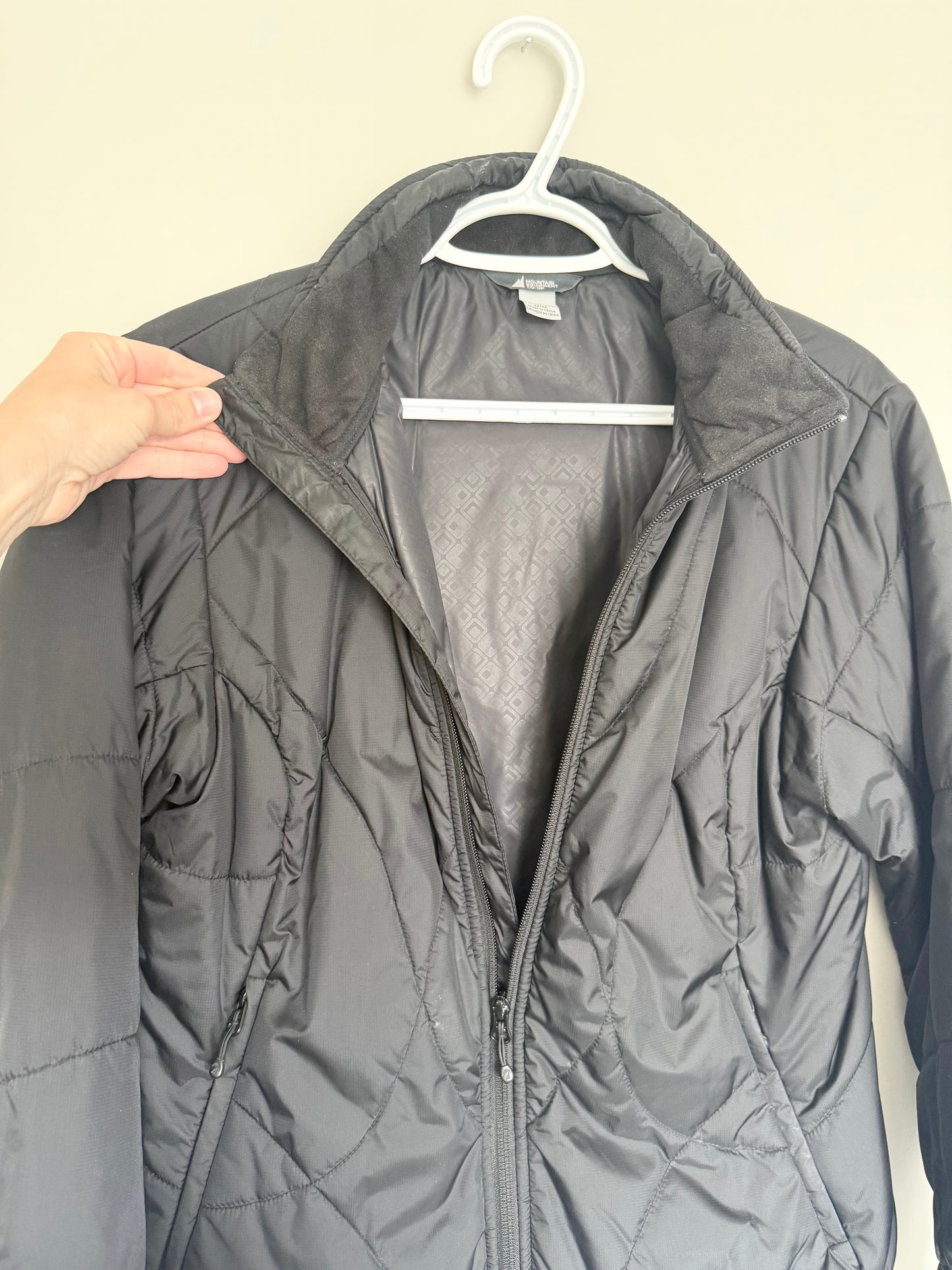 Women’s MEC Black Quilted Insulated Puff Jacket (Medium)