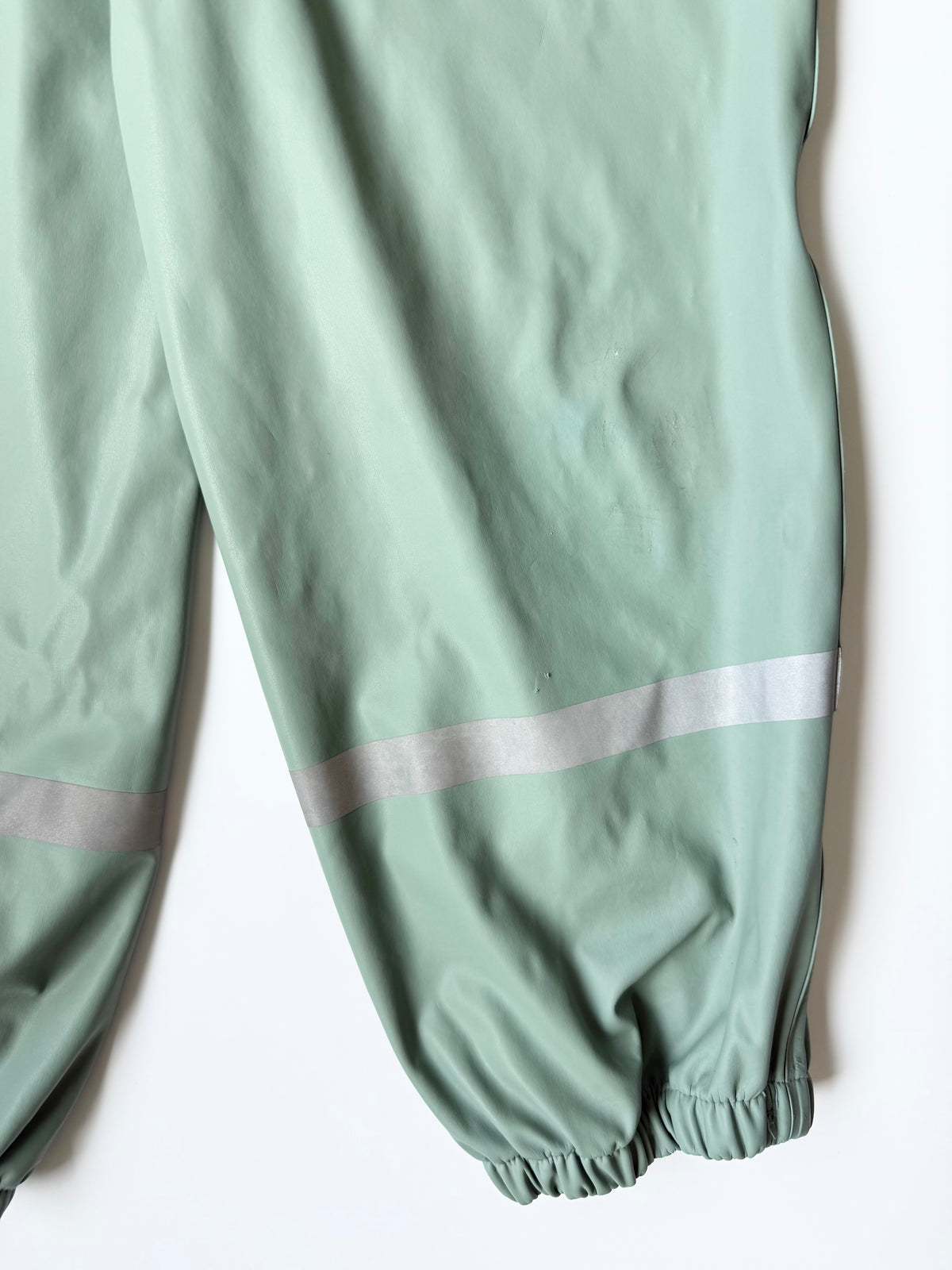 Kuling Green Rain Coat & Pants Matching Two Peice Set (4-5 Years)