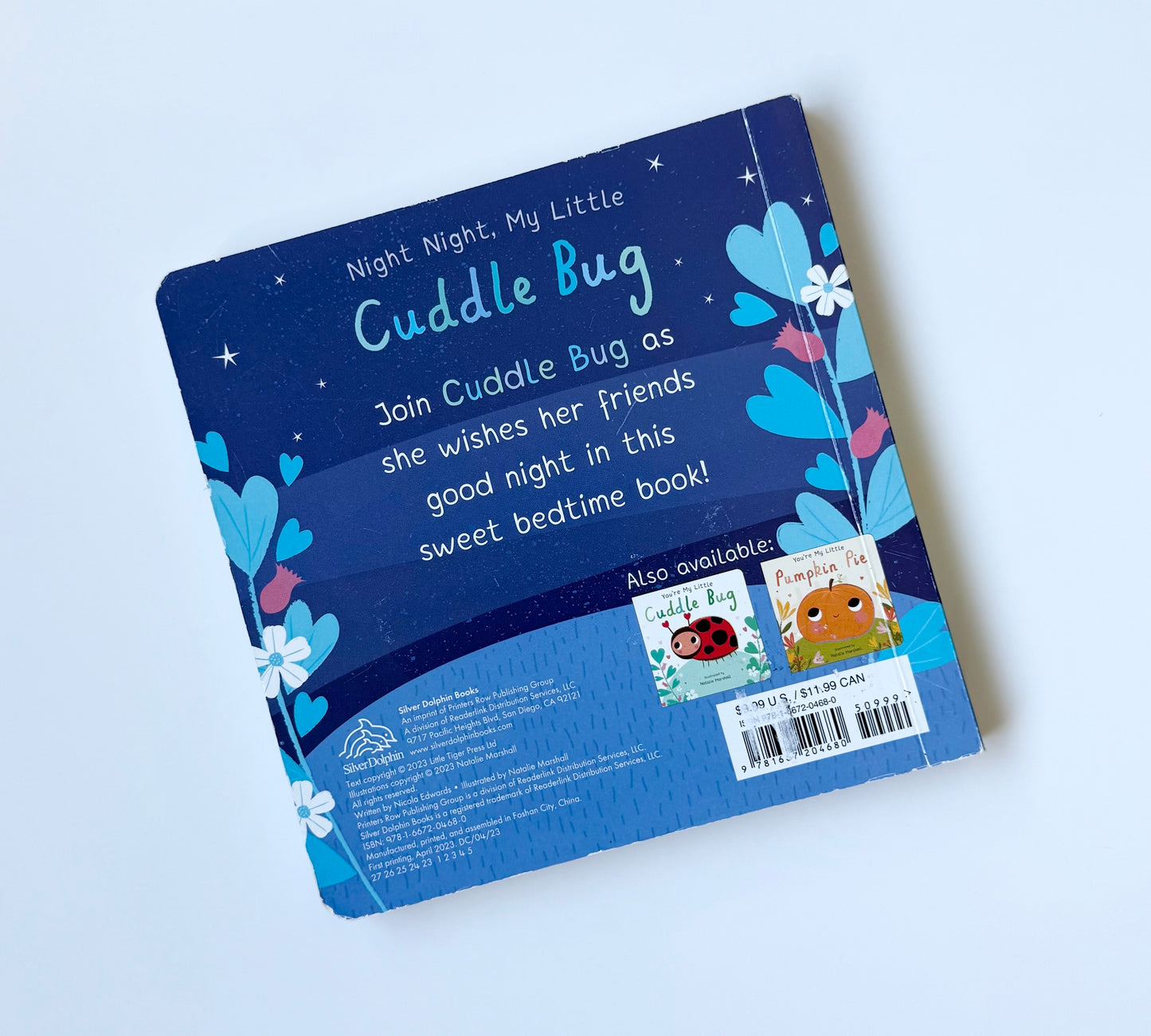Night Night, My Little Cuddle Bug Board Book