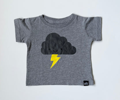Whistle & Flute Grey Storm Cloud T-Shirt (6-12 Months)