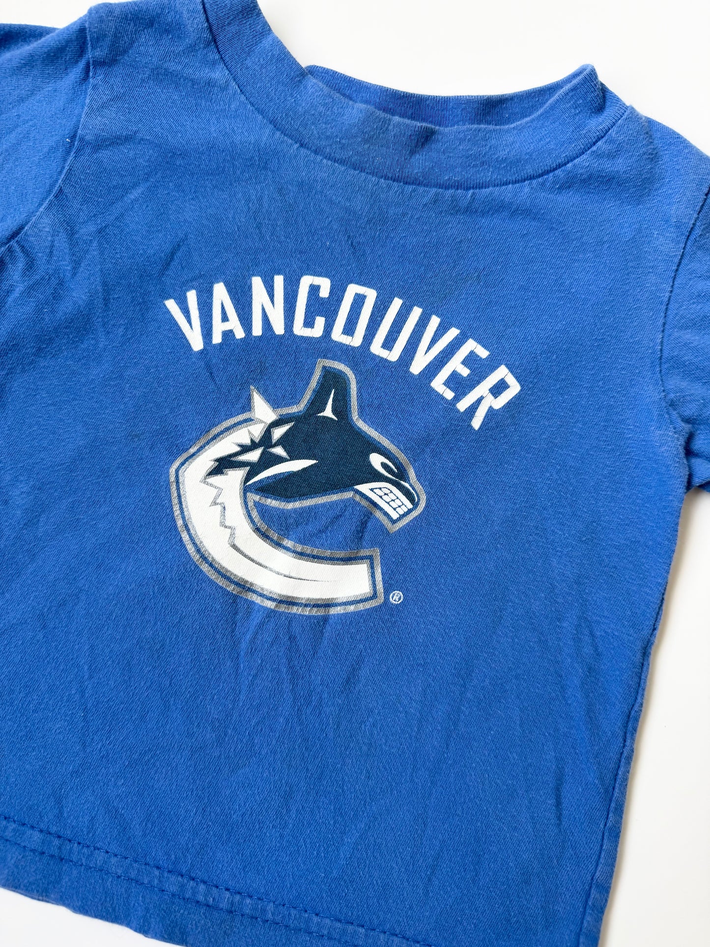 Vancouver Canucks Blue Hockey T-Shirt (12 Months)
