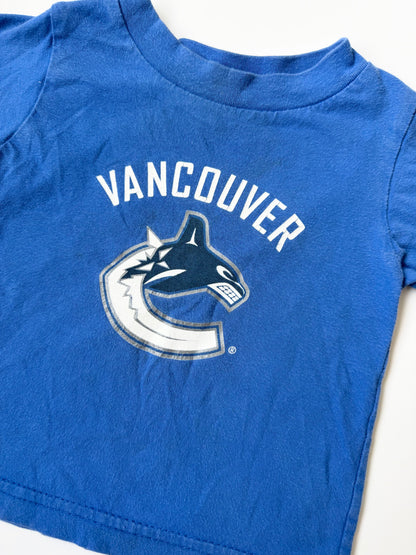 Vancouver Canucks Blue Hockey T-Shirt (12 Months)