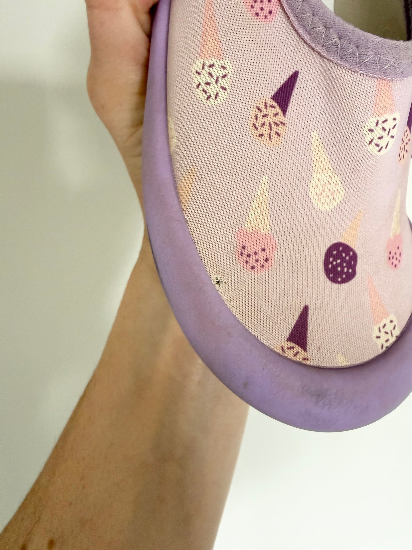 Jan & Jul Purple Ice Cream Water Shoes (10)