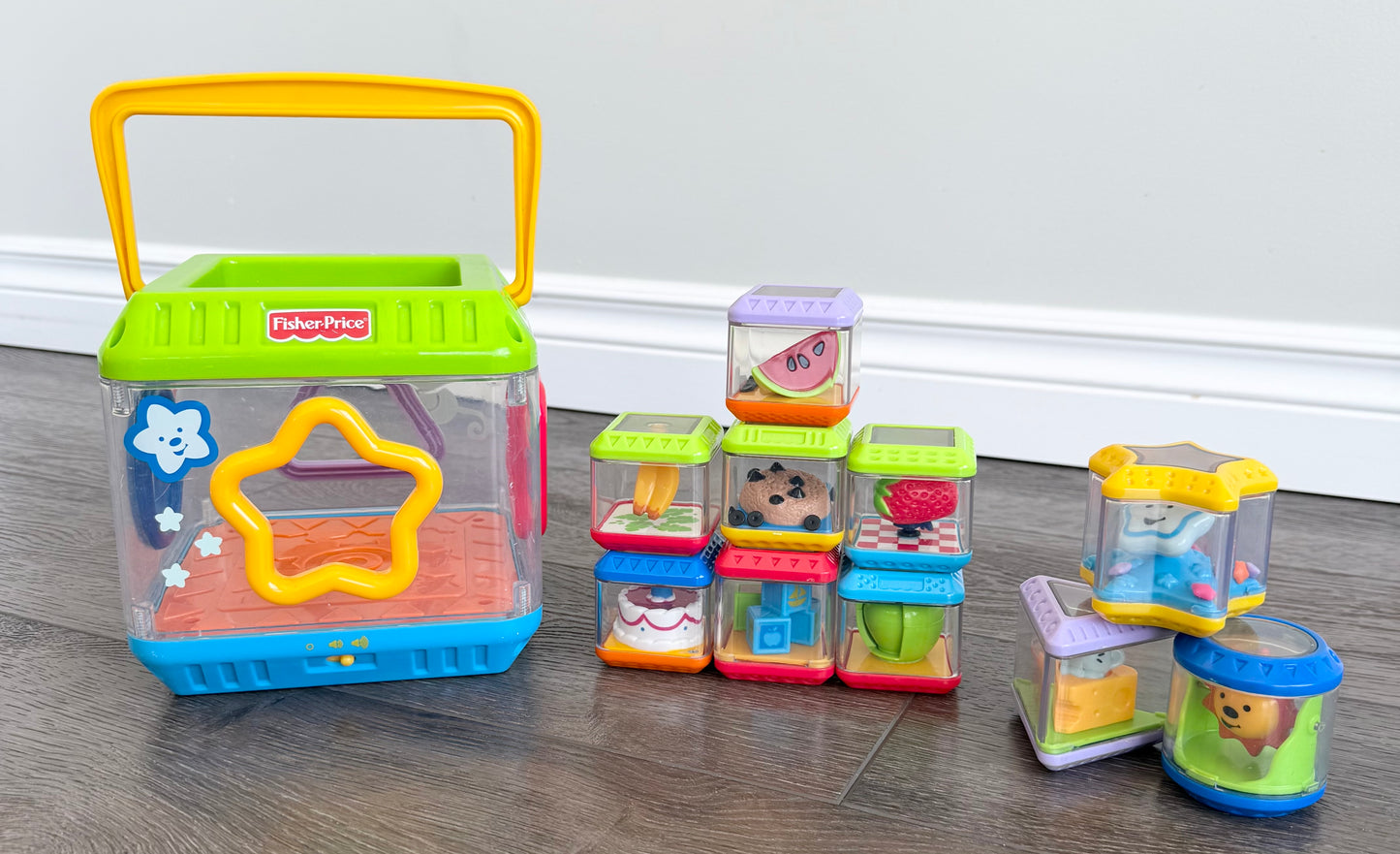 Fisher-Price Peek-A-Blocks Shape Sorter Activity Cube