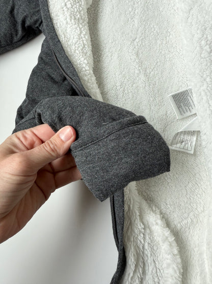 H&M Dark Grey Bunting Suit (2-4 Months)