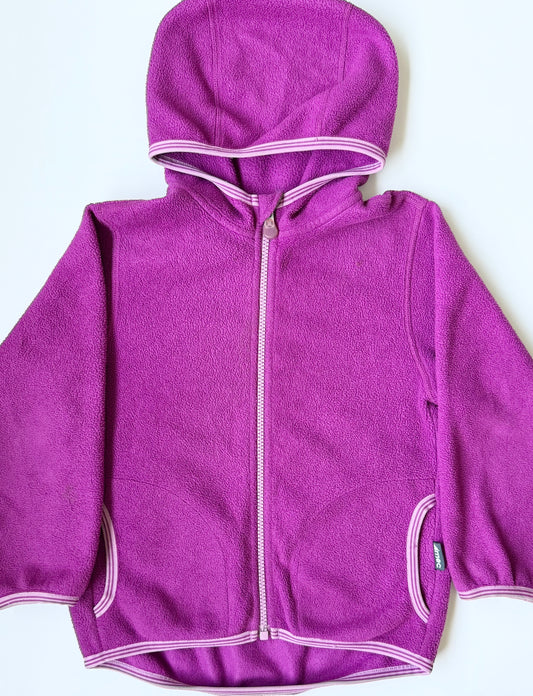 MEC Purple Hooded Fleece Zip Up (6 Years)