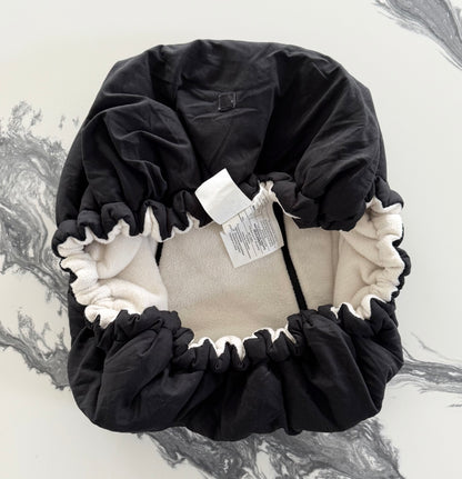 Jolly Jumper Black Sneak-A-Peek Car Seat Cover