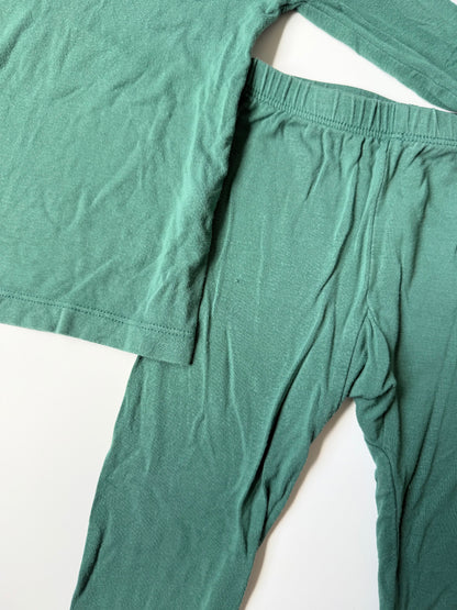 Kyte Emerald Long Sleeve PJ Set (2T)
