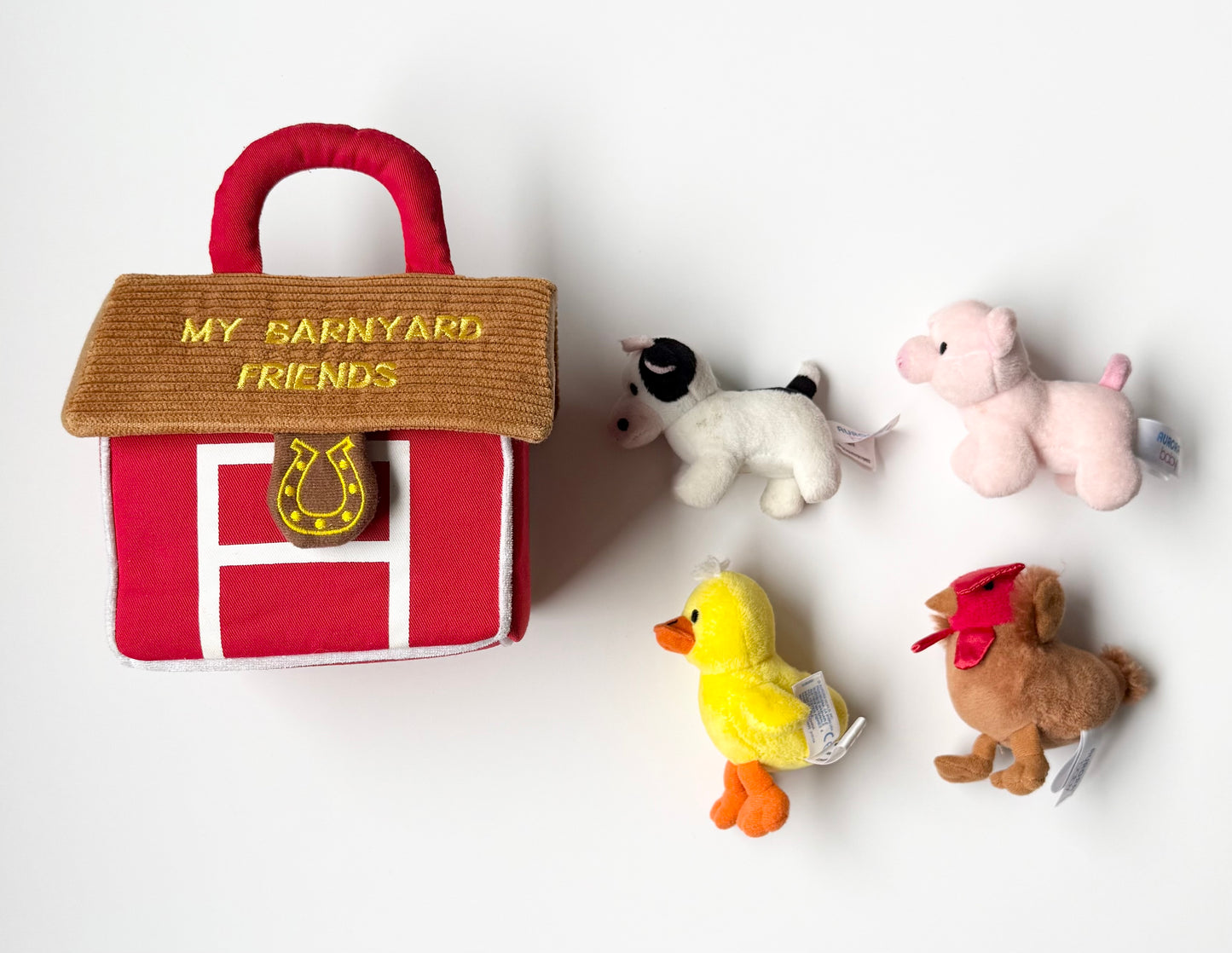 My Barnyard Friends Plush Play Set