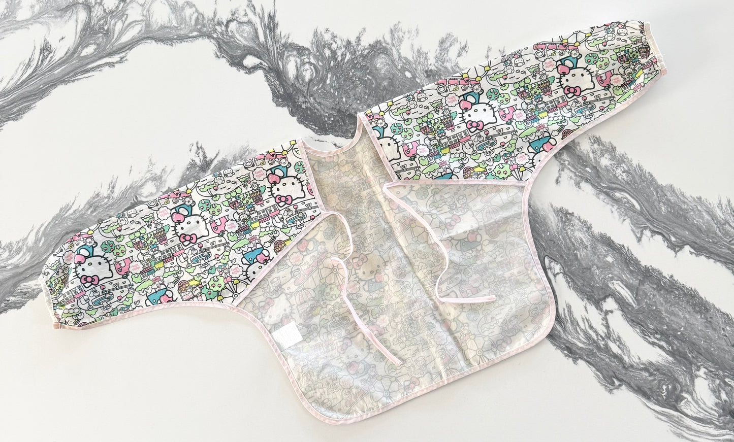 Bumkins Hello Kitty Long Sleeve Food/Craft Smock