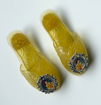 Belle Yellow Dress Up Shoes (8/9T)