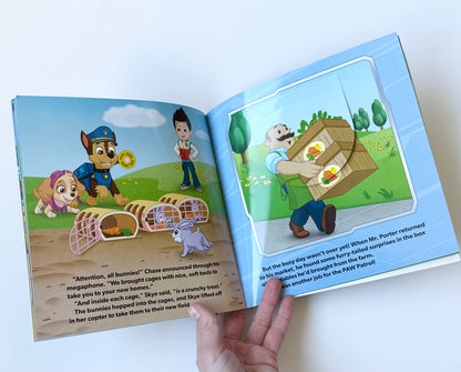 Paw Patrol The Pups Save The Bunnies Flap Book