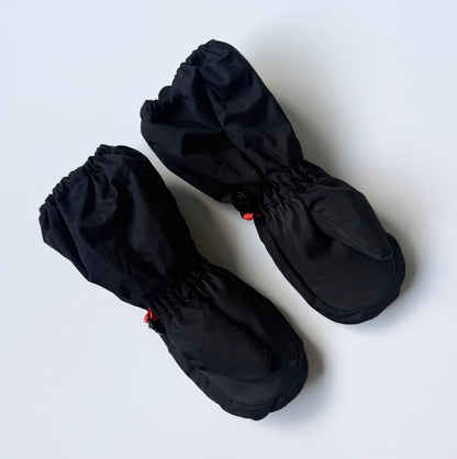 Kombi Black Bears Mittens (2-3 Years)